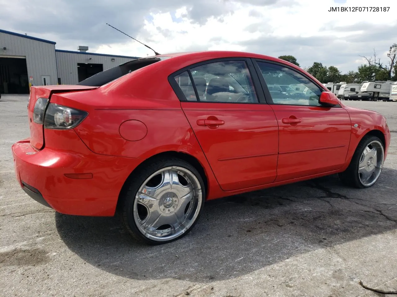 2007 Mazda 3 I VIN: JM1BK12F071728187 Lot: 71709944