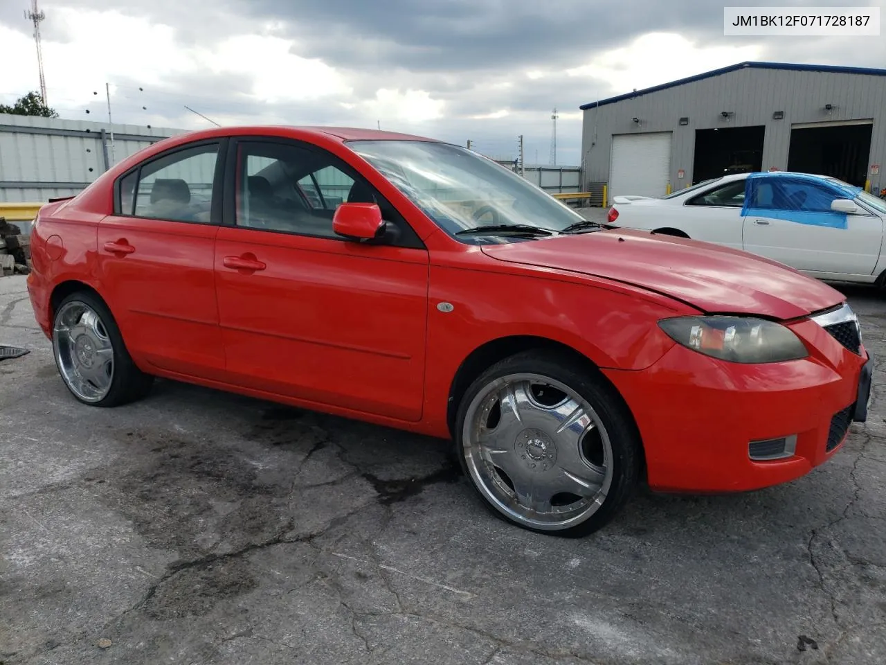 2007 Mazda 3 I VIN: JM1BK12F071728187 Lot: 71709944