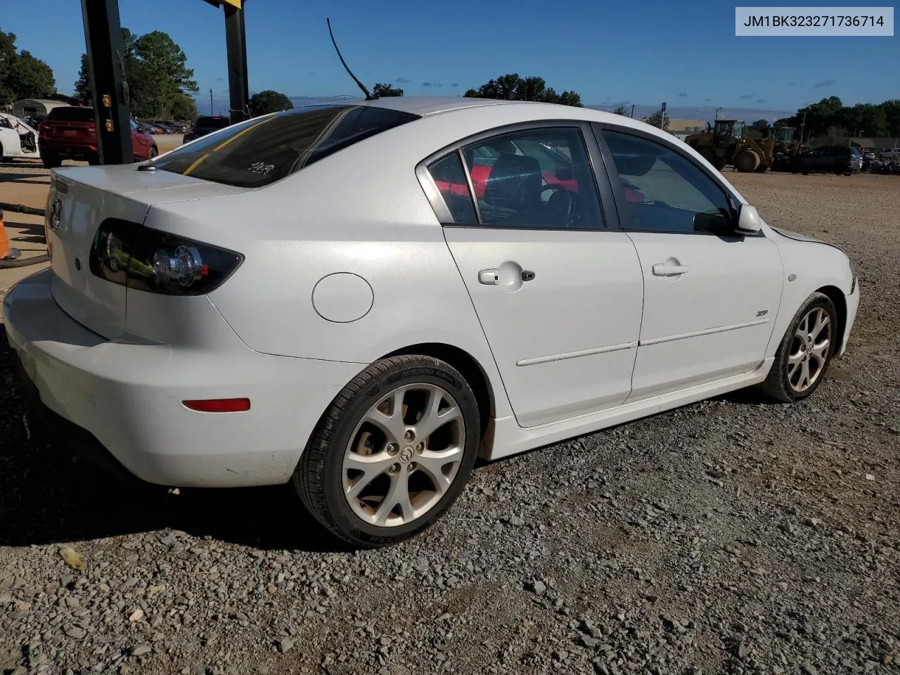 2007 Mazda 3 S VIN: JM1BK323271736714 Lot: 72061094