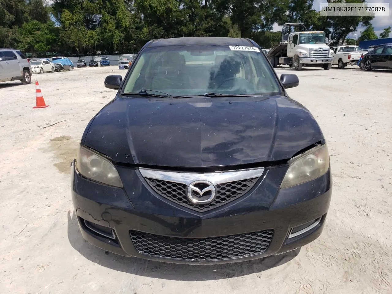 2007 Mazda 3 I VIN: JM1BK32F171770878 Lot: 72227974