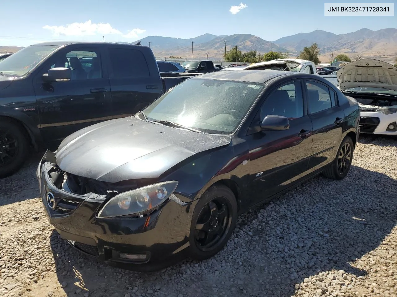 2007 Mazda 3 S VIN: JM1BK323471728341 Lot: 72406644