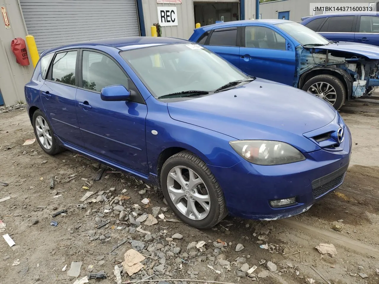 JM1BK144371600313 2007 Mazda 3 Hatchback