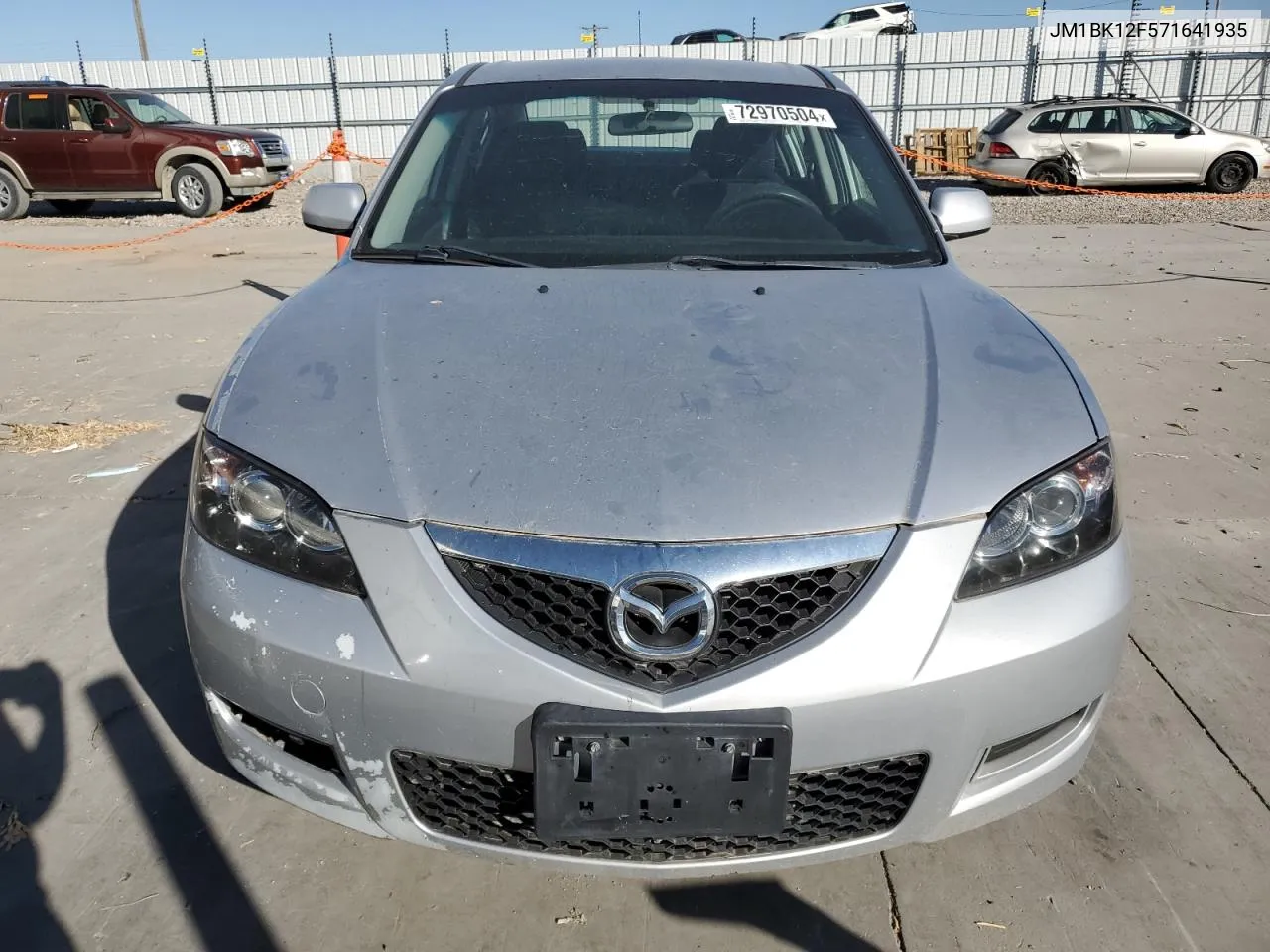 2007 Mazda 3 I VIN: JM1BK12F571641935 Lot: 72970504