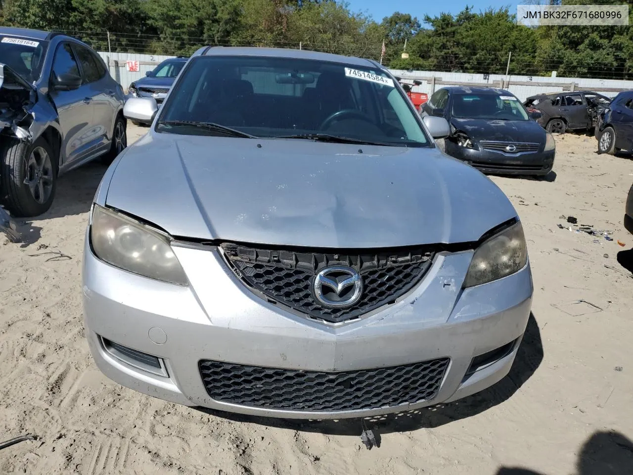 JM1BK32F671680996 2007 Mazda 3 I