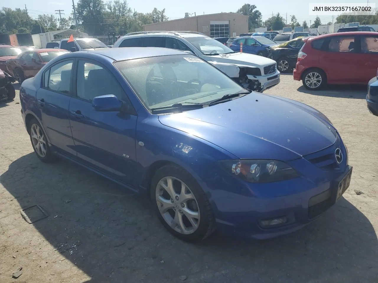 2007 Mazda 3 S VIN: JM1BK323571667002 Lot: 74612604