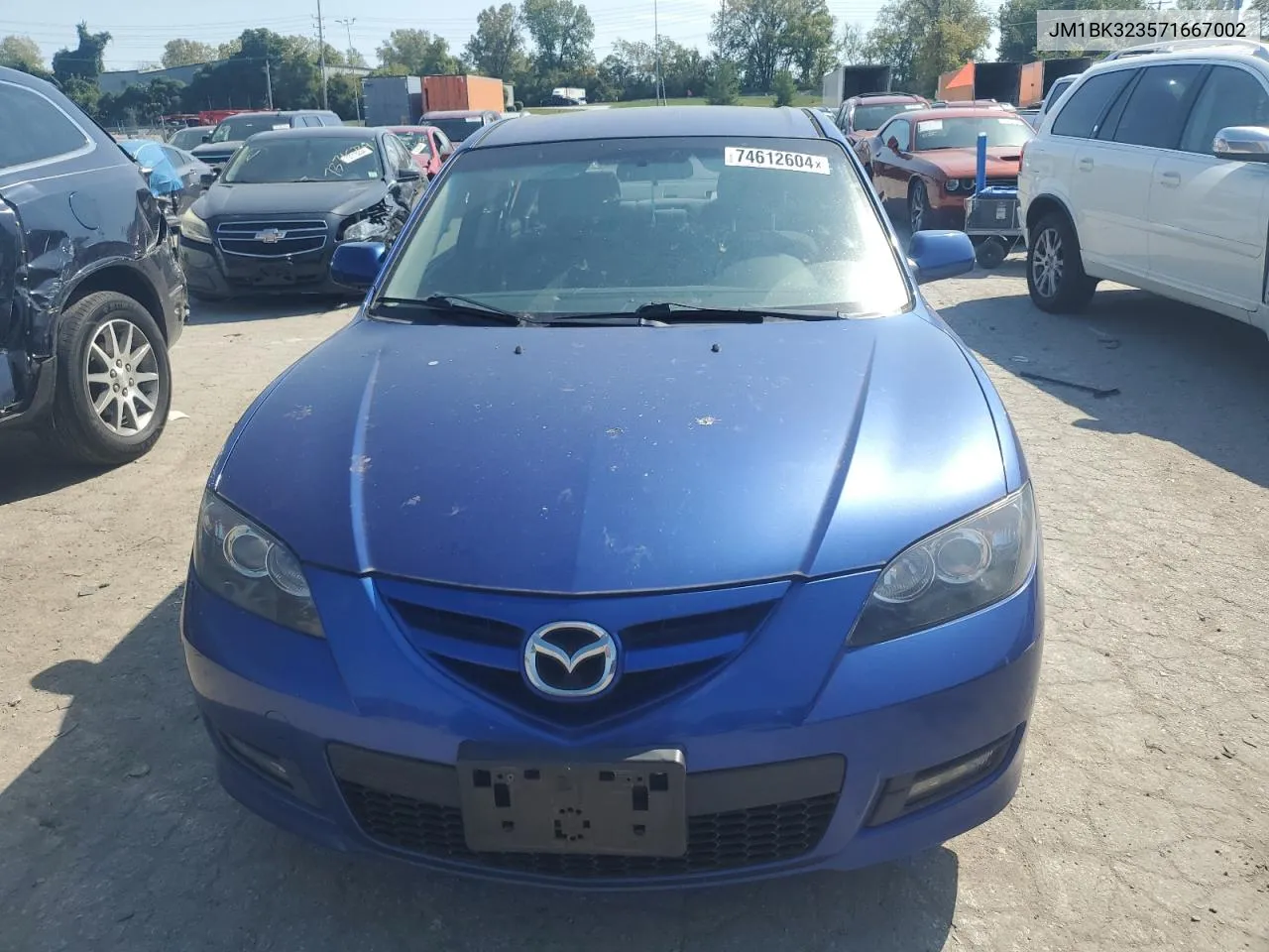 JM1BK323571667002 2007 Mazda 3 S