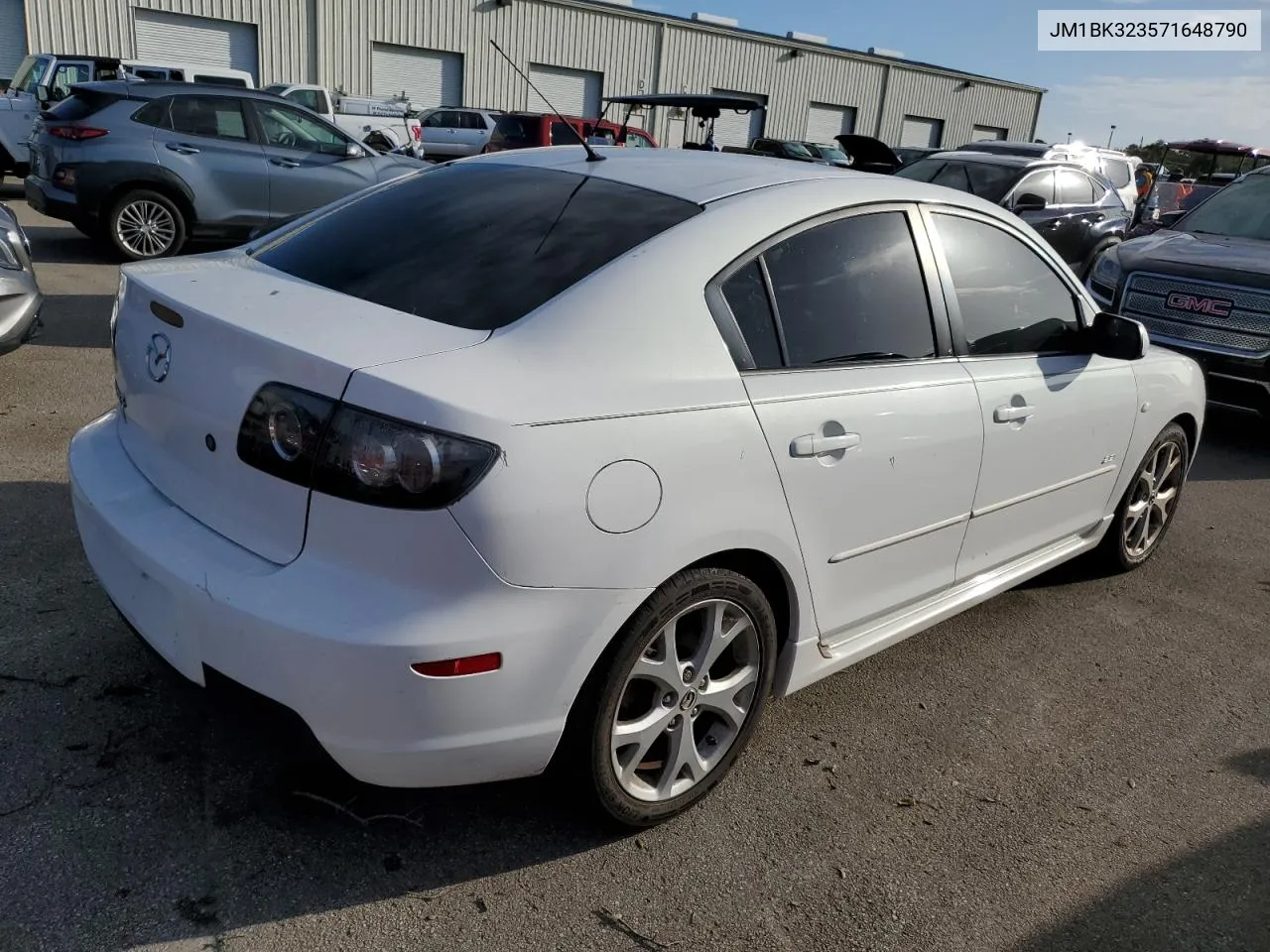 2007 Mazda 3 S VIN: JM1BK323571648790 Lot: 74818684