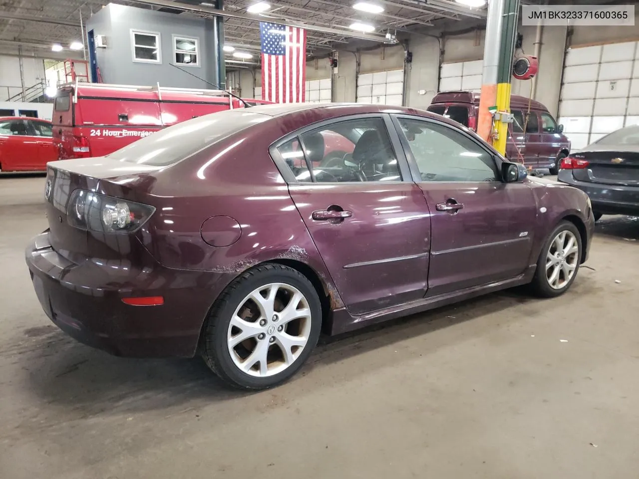 JM1BK323371600365 2007 Mazda 3 S