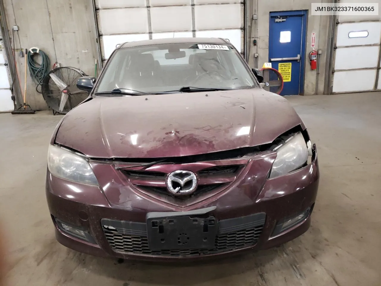 JM1BK323371600365 2007 Mazda 3 S