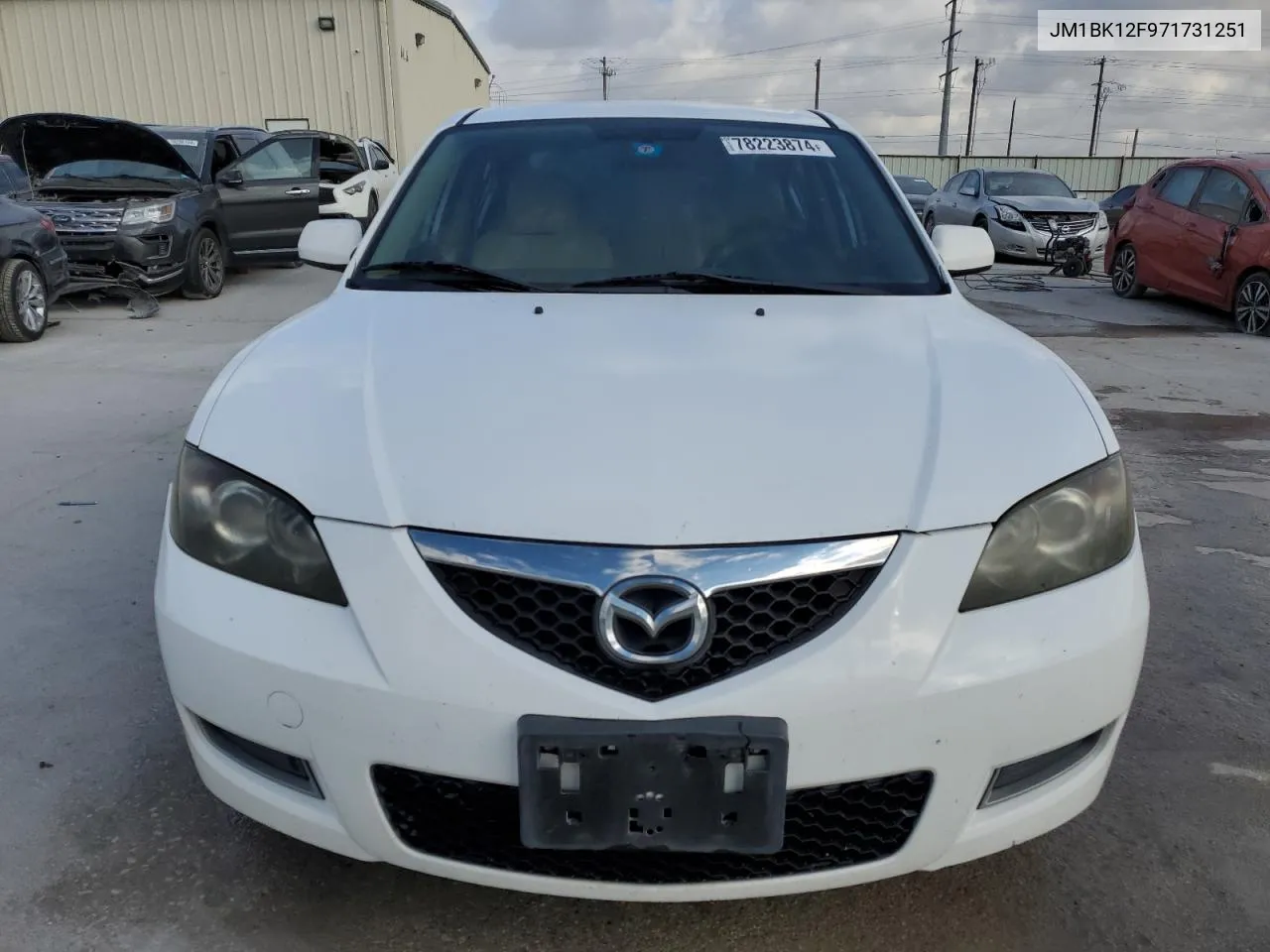 2007 Mazda 3 I VIN: JM1BK12F971731251 Lot: 78223874