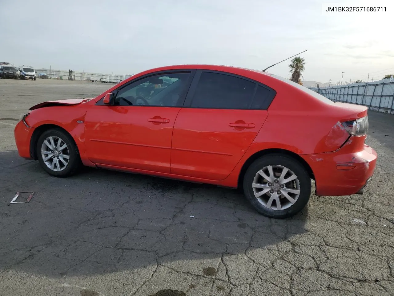 2007 Mazda 3 I VIN: JM1BK32F571686711 Lot: 79327134