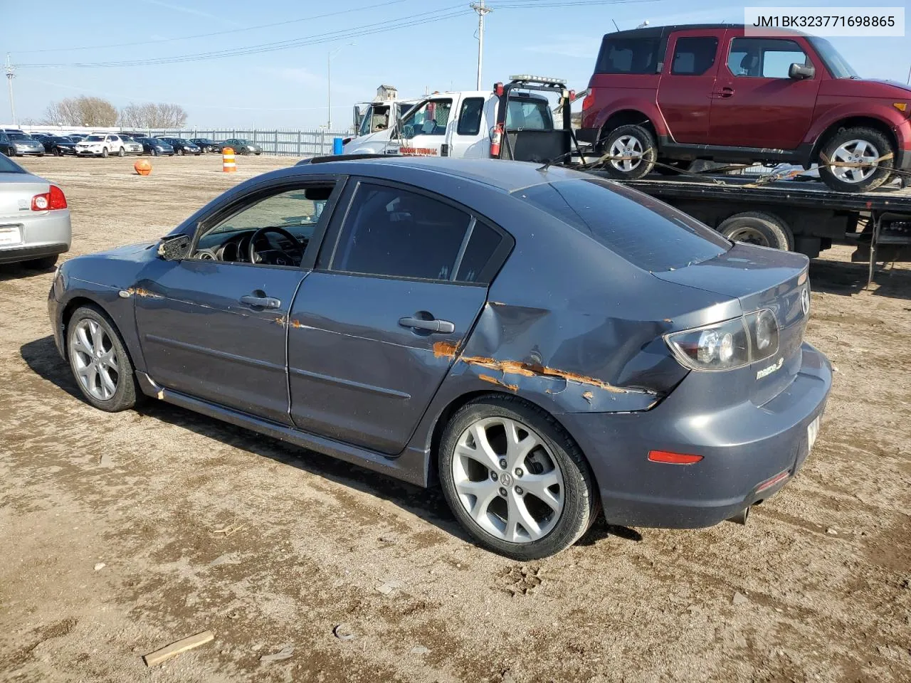 2007 Mazda 3 S VIN: JM1BK323771698865 Lot: 79523704