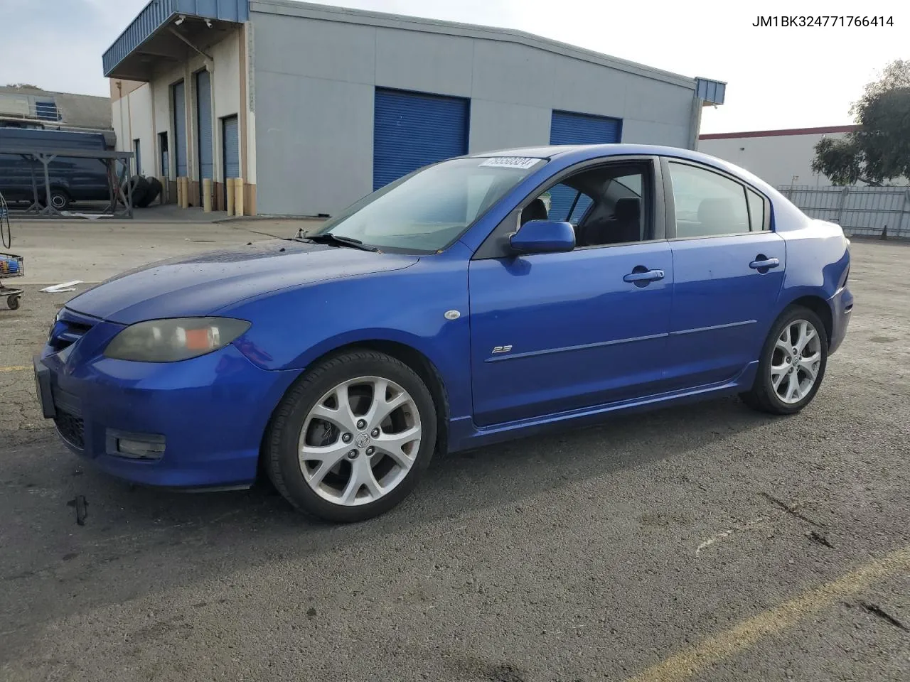 2007 Mazda 3 S VIN: JM1BK324771766414 Lot: 79550324