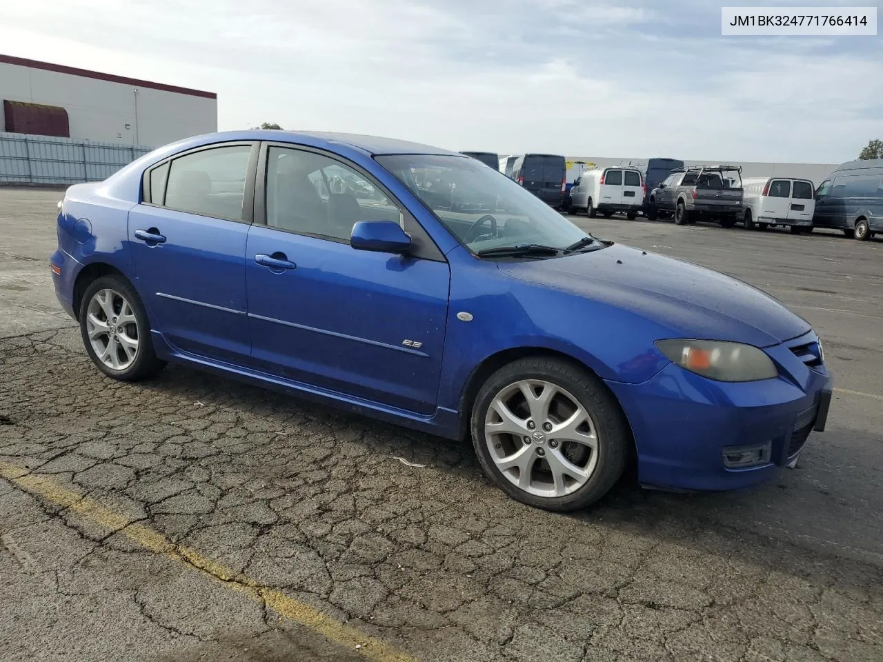 2007 Mazda 3 S VIN: JM1BK324771766414 Lot: 79550324