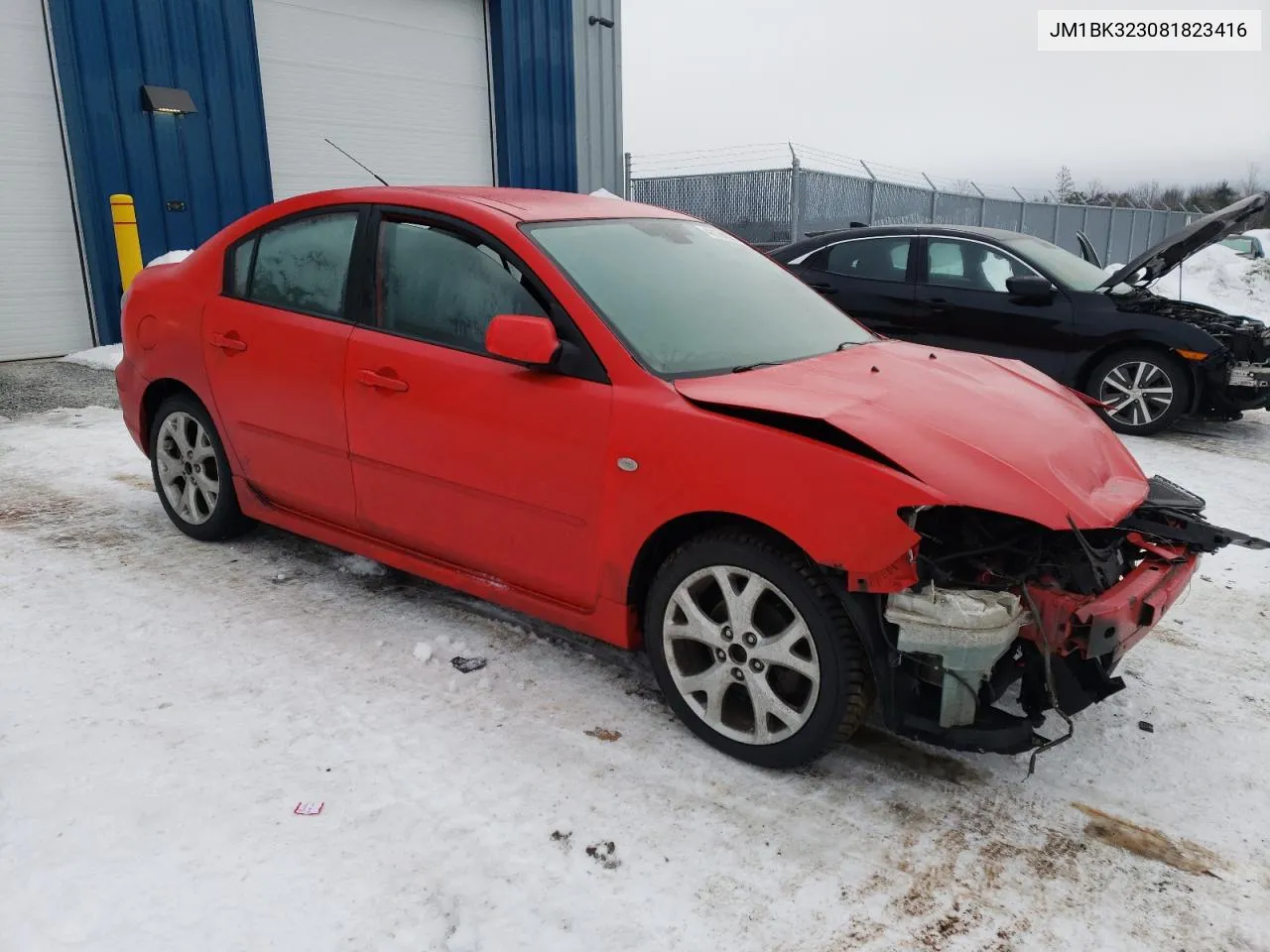 JM1BK323081823416 2008 Mazda 3 S