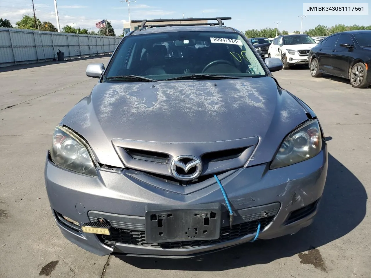 JM1BK343081117561 2008 Mazda 3 Hatchback