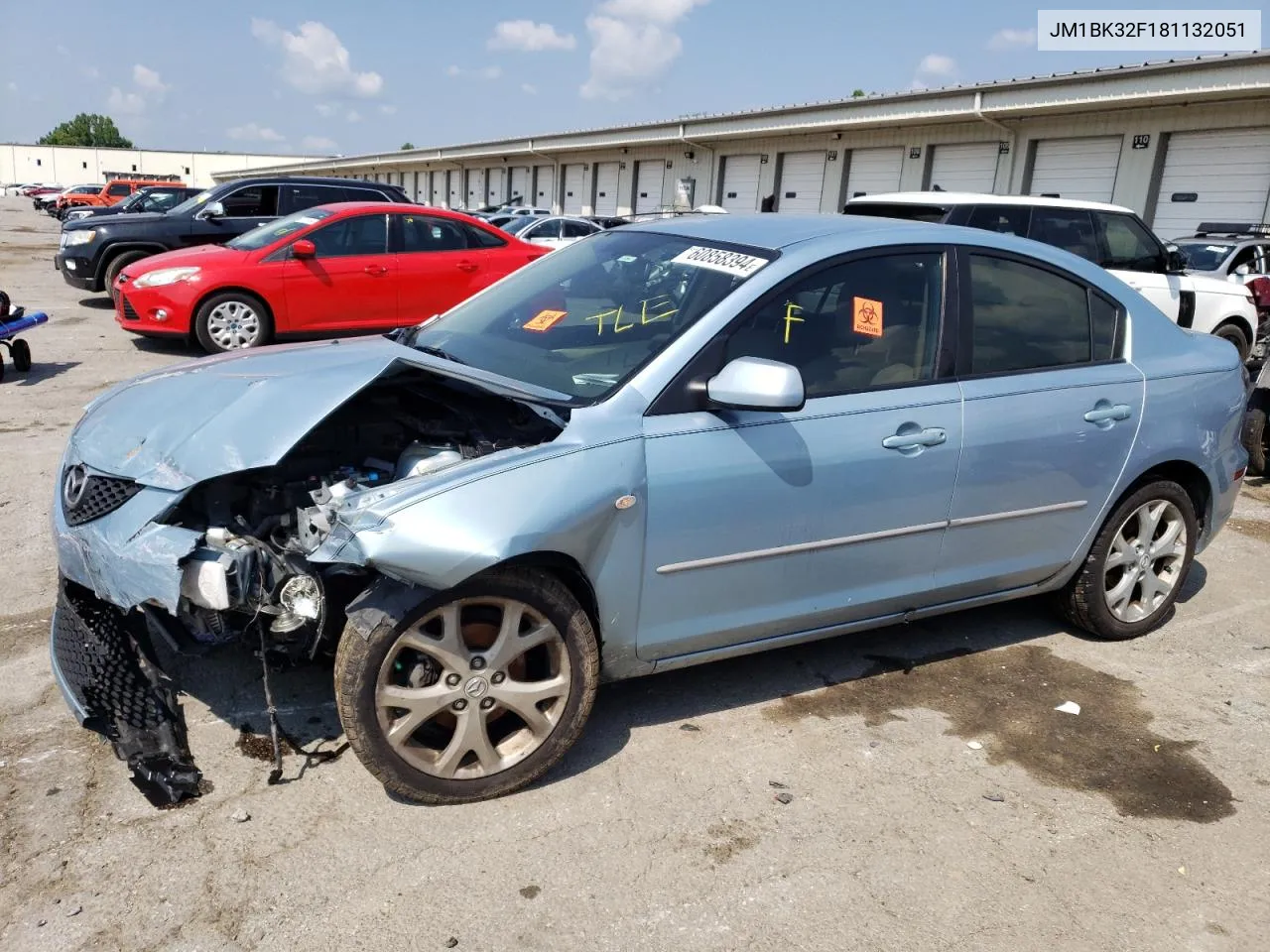 JM1BK32F181132051 2008 Mazda 3 I