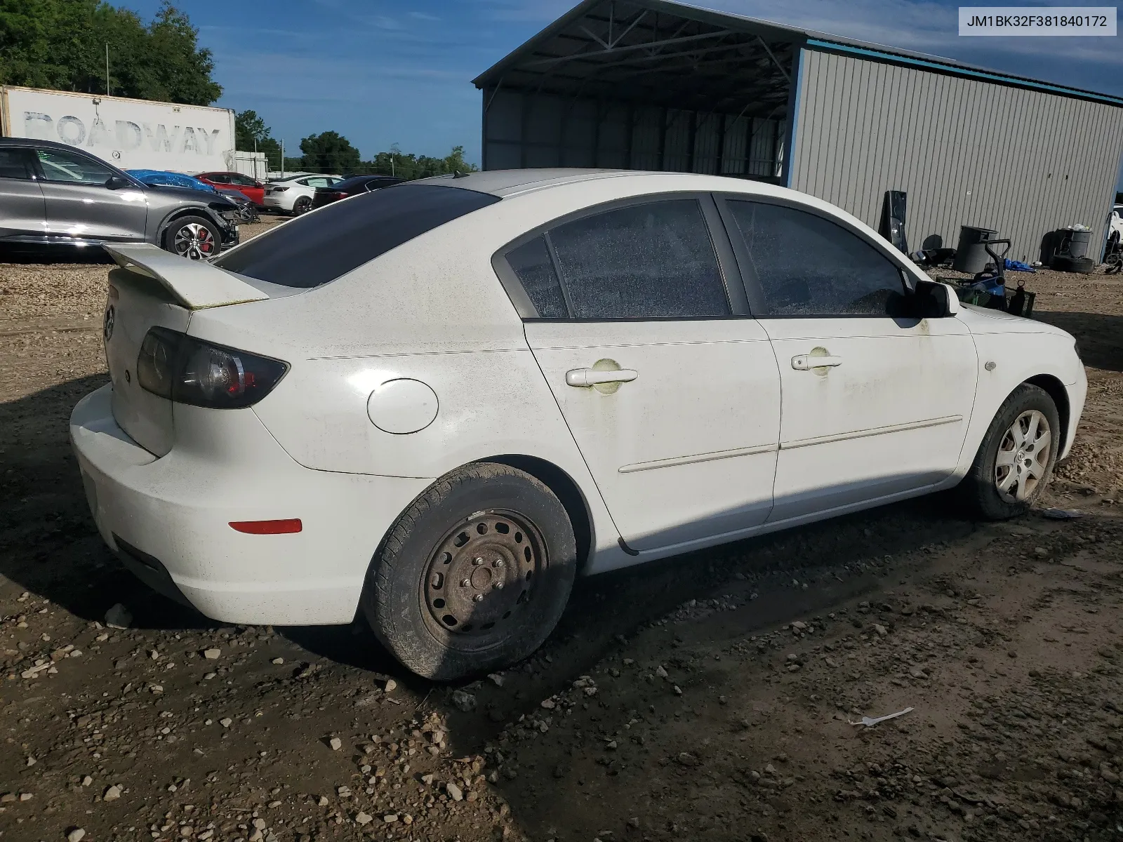 2008 Mazda 3 I VIN: JM1BK32F381840172 Lot: 64203824