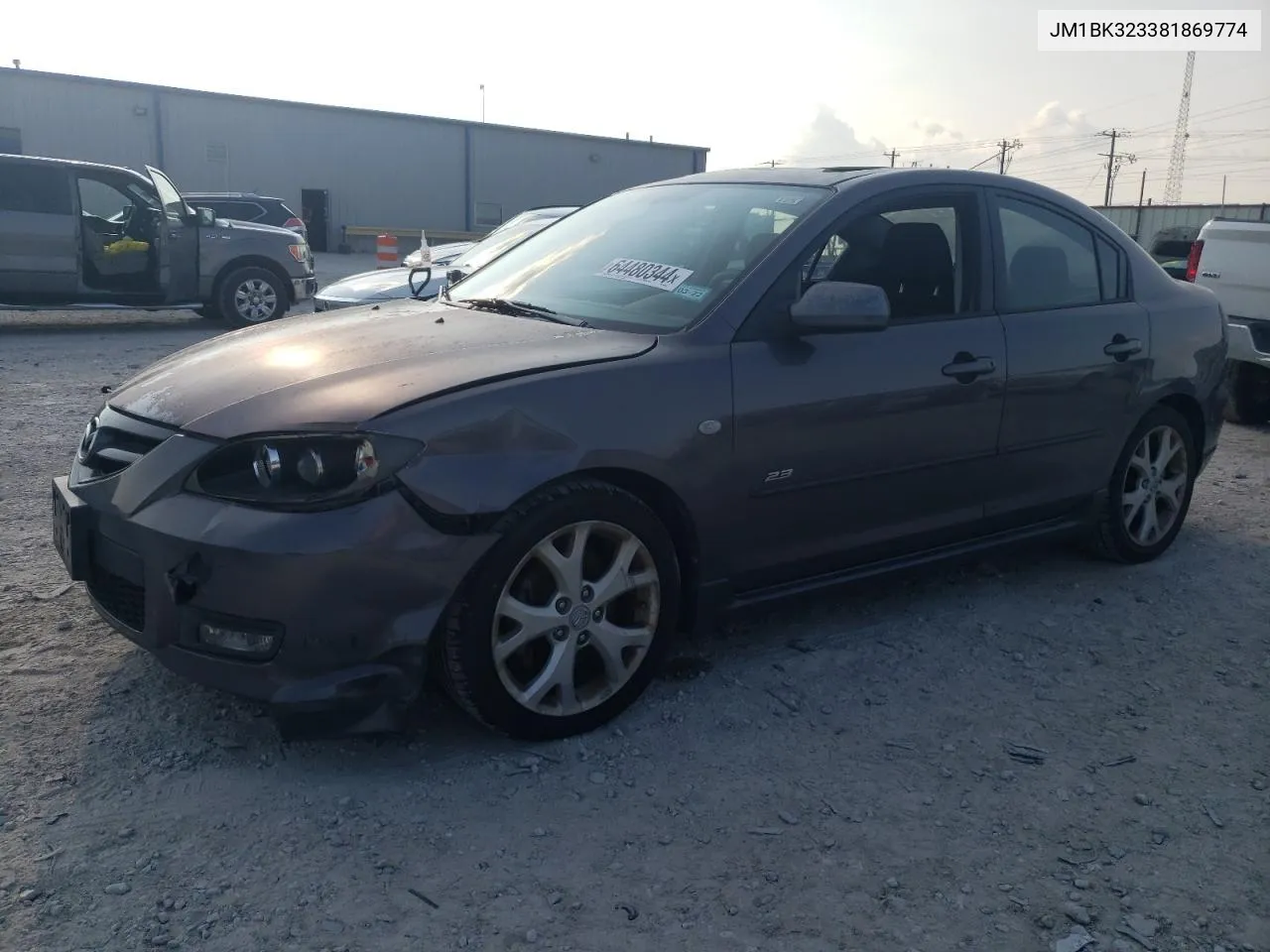 JM1BK323381869774 2008 Mazda 3 S