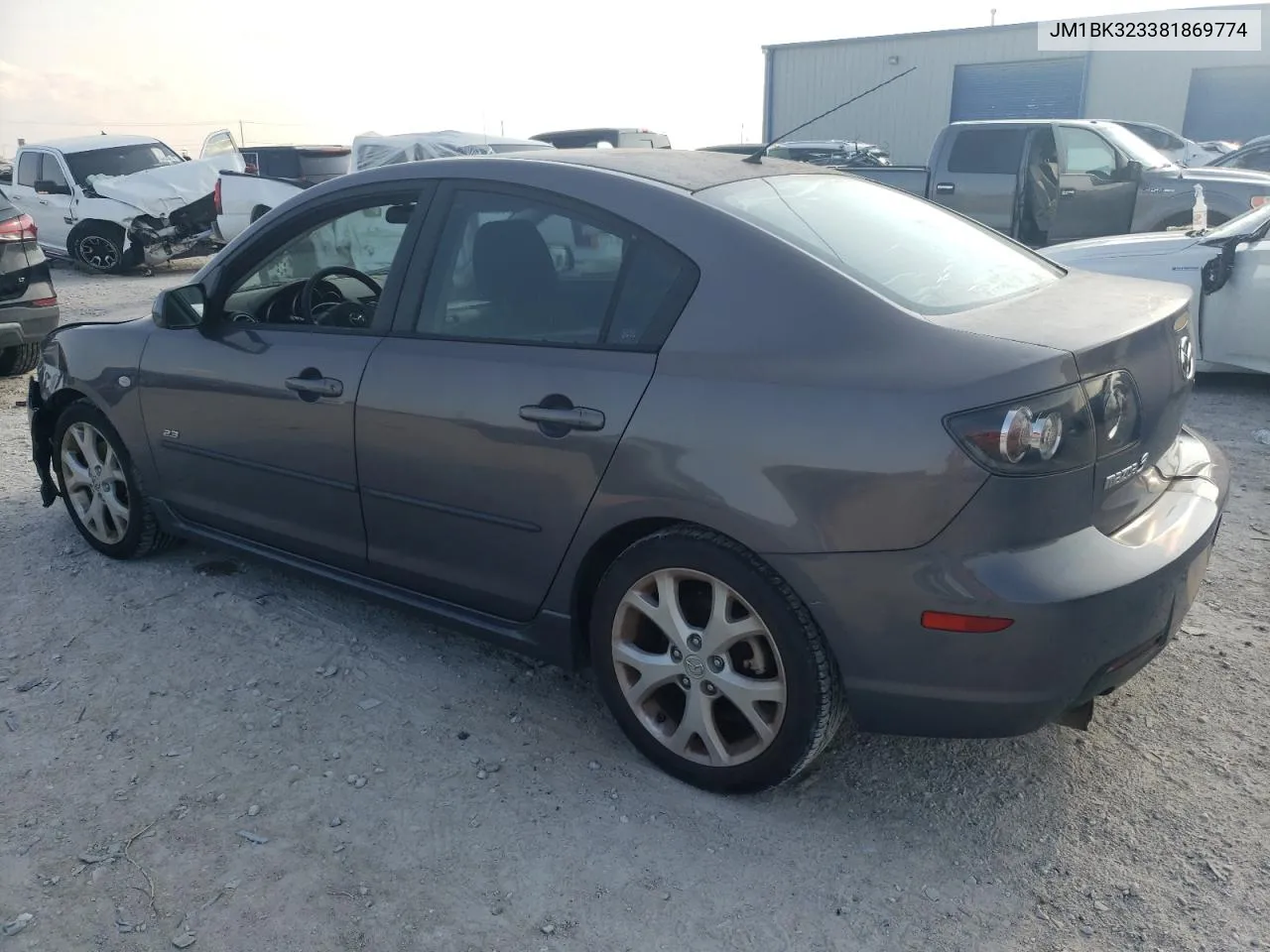 2008 Mazda 3 S VIN: JM1BK323381869774 Lot: 64480344