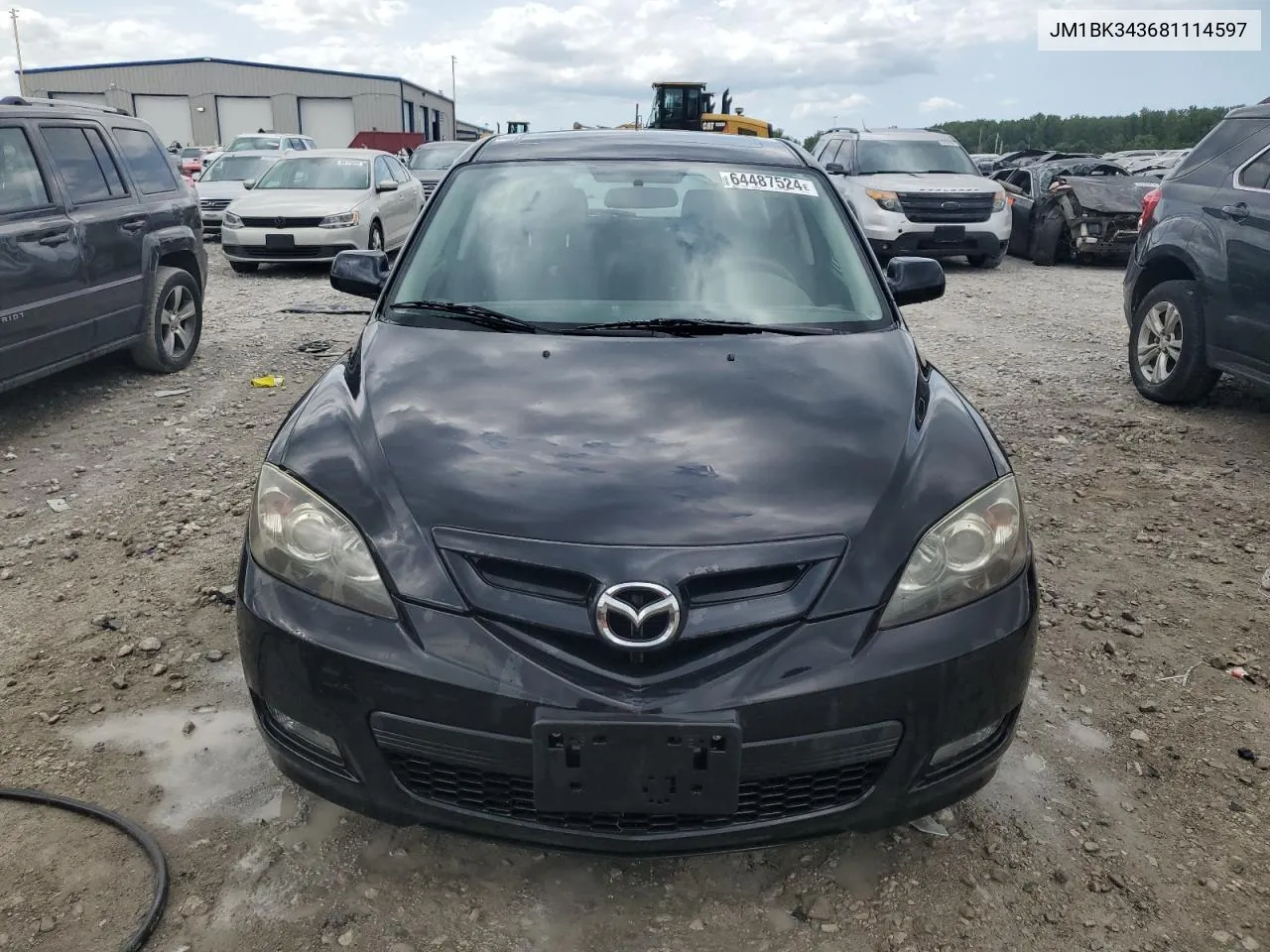 JM1BK343681114597 2008 Mazda 3 Hatchback