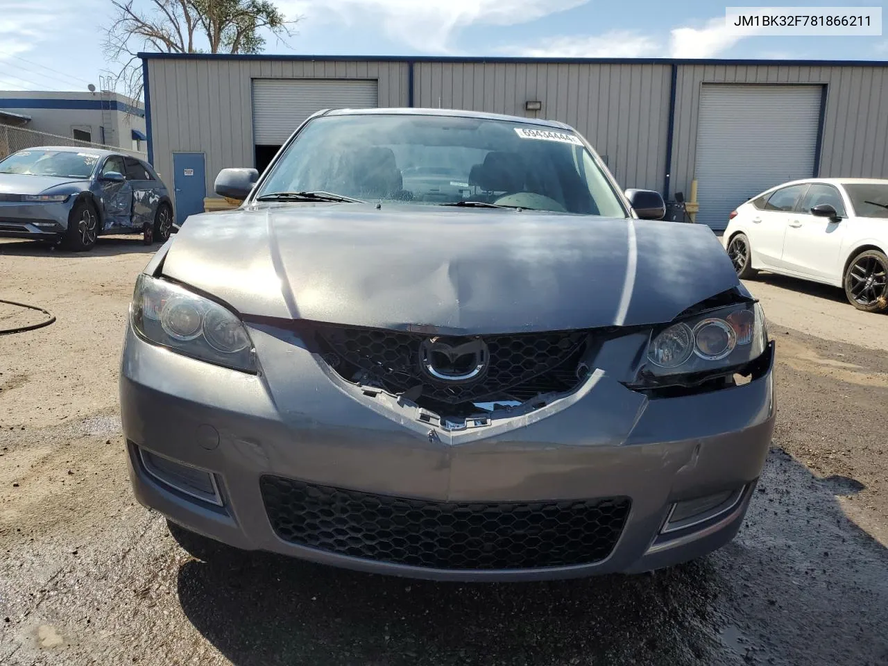 JM1BK32F781866211 2008 Mazda 3 I