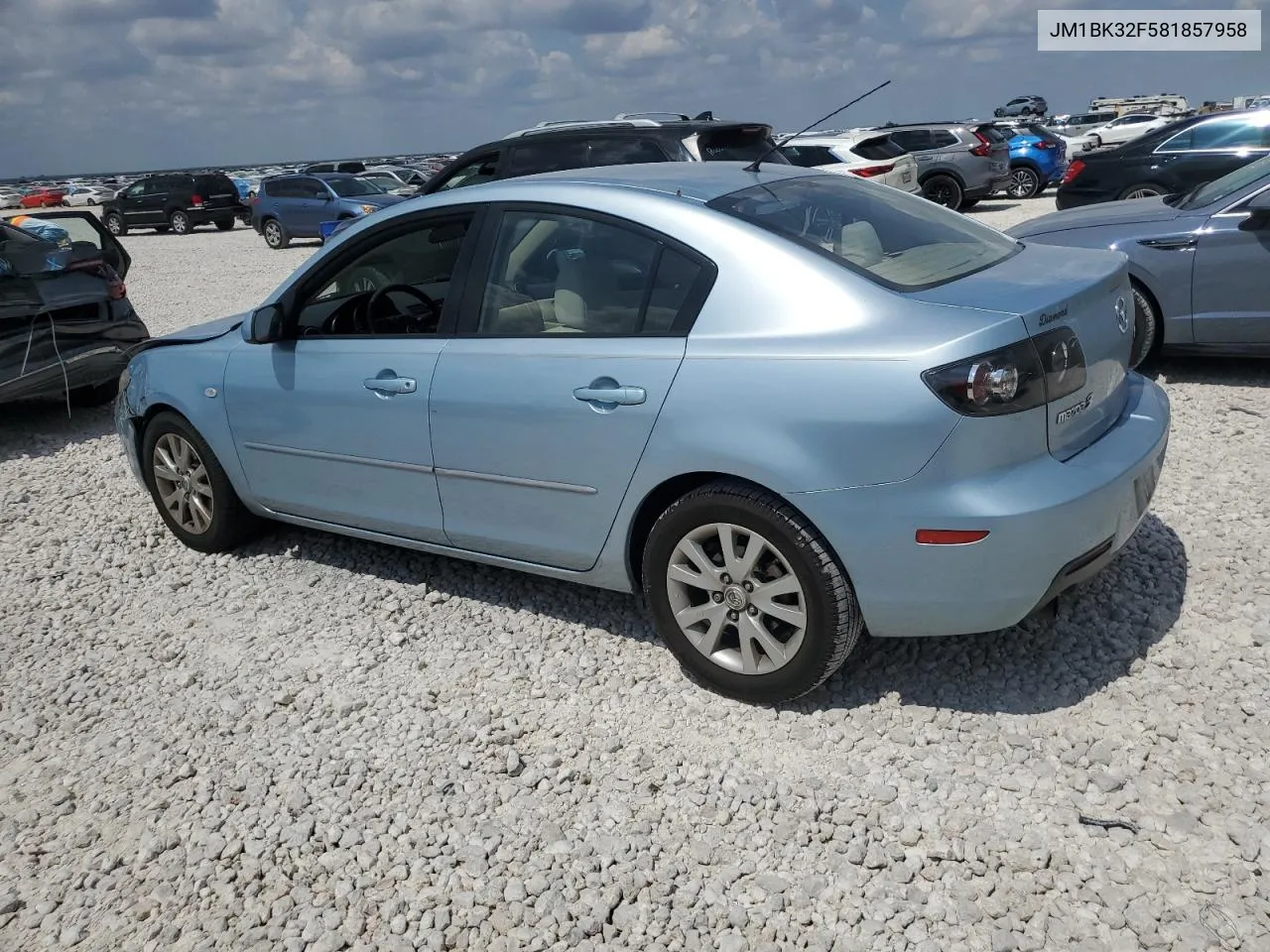 2008 Mazda 3 I VIN: JM1BK32F581857958 Lot: 70579894