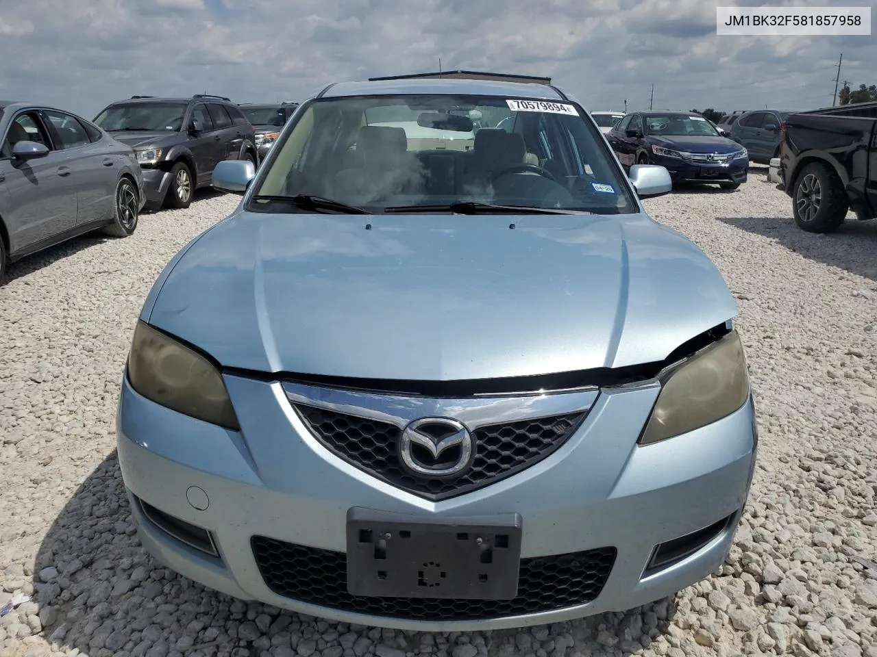 JM1BK32F581857958 2008 Mazda 3 I