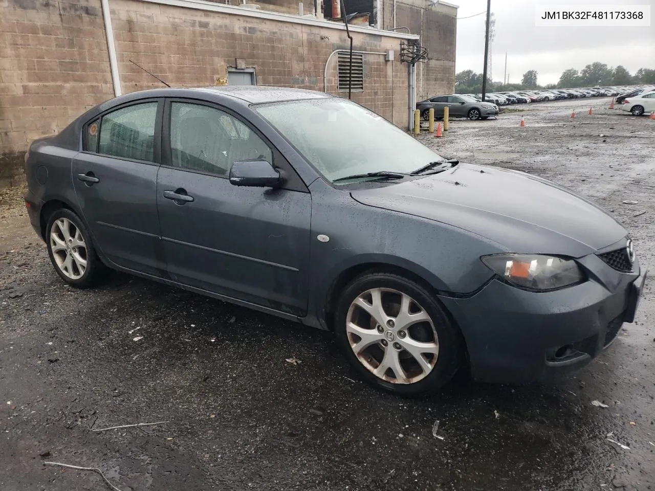 2008 Mazda 3 I VIN: JM1BK32F481173368 Lot: 70652104