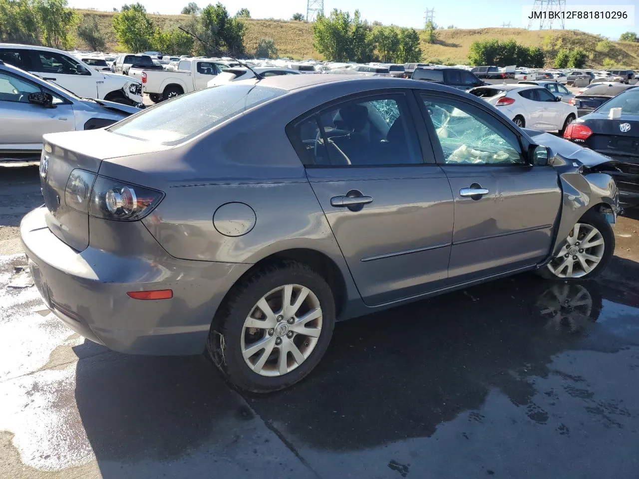 2008 Mazda 3 I VIN: JM1BK12F881810296 Lot: 70998154