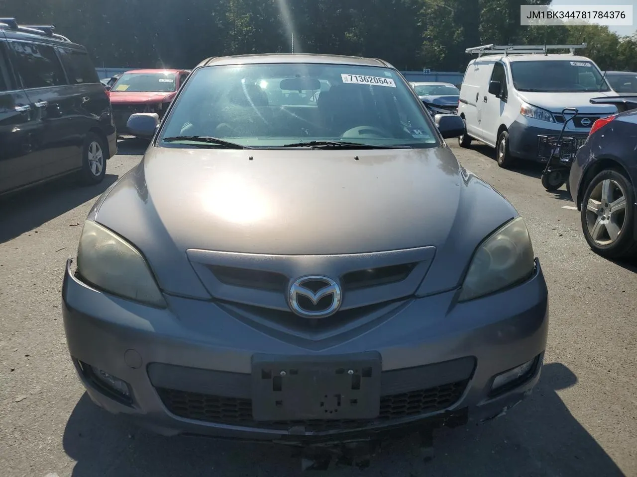 JM1BK344781784376 2008 Mazda 3 Hatchback