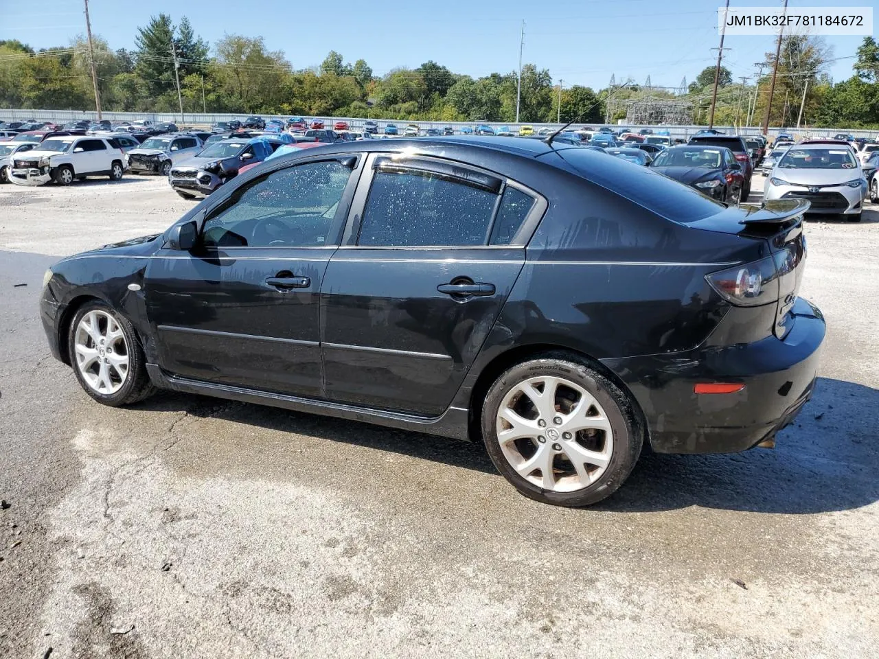 2008 Mazda 3 I VIN: JM1BK32F781184672 Lot: 71463804