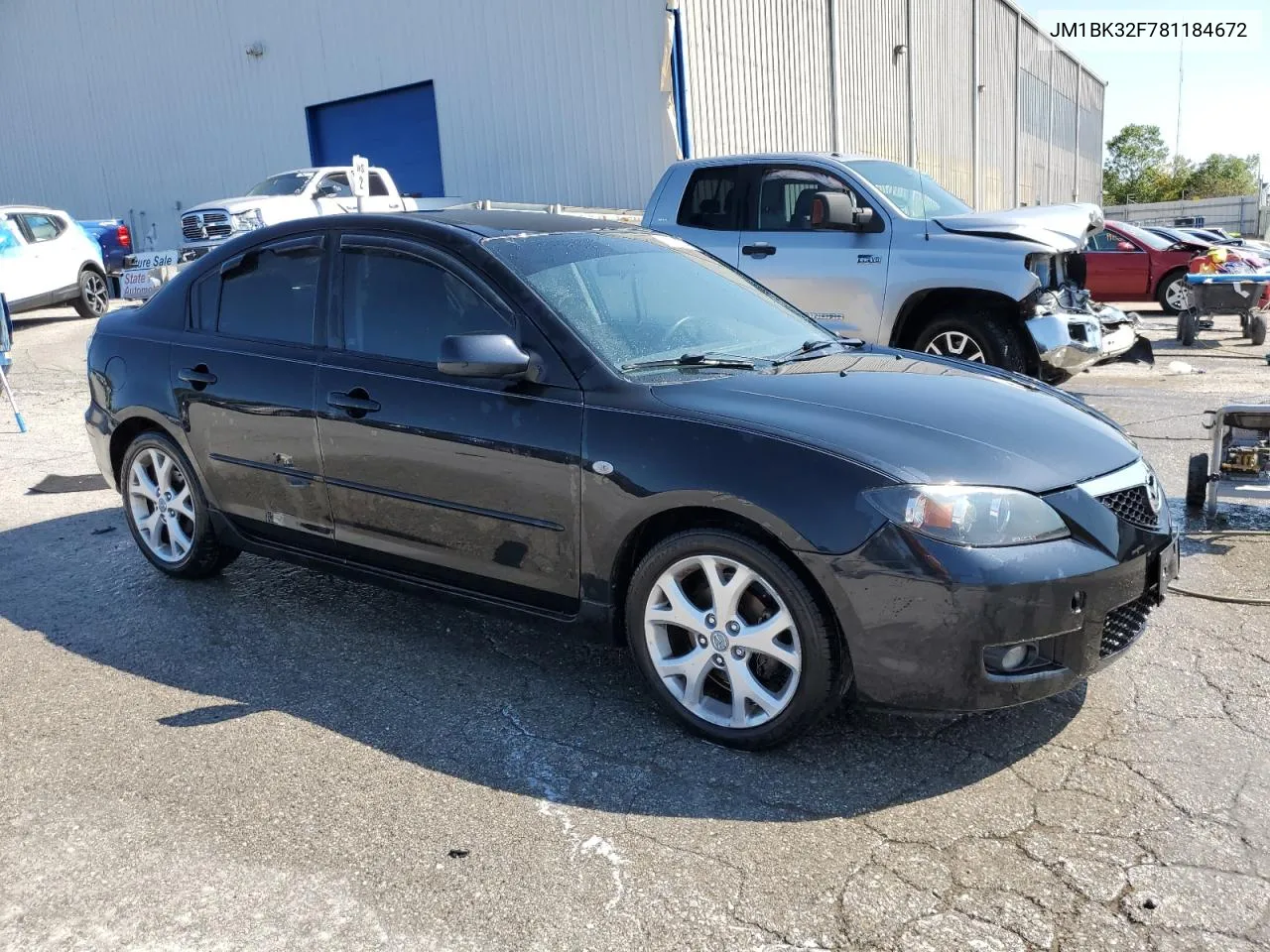 2008 Mazda 3 I VIN: JM1BK32F781184672 Lot: 71463804