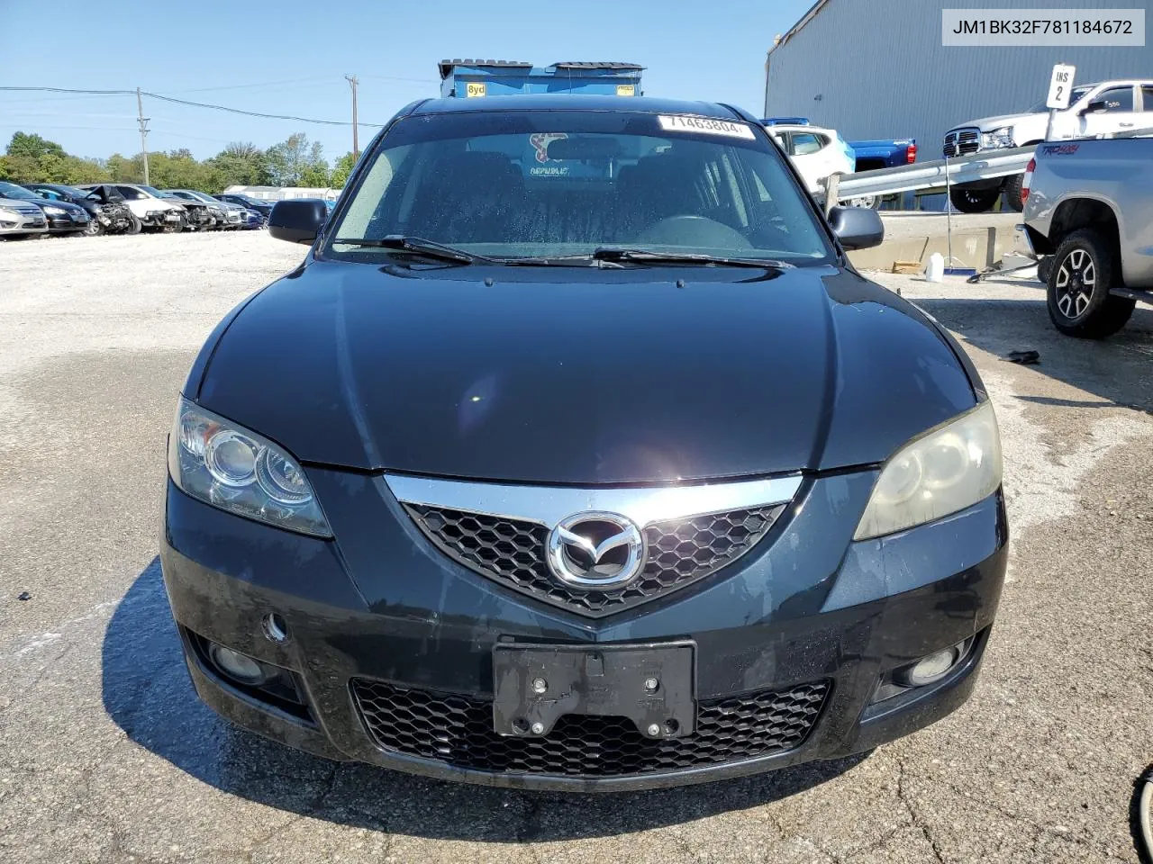 2008 Mazda 3 I VIN: JM1BK32F781184672 Lot: 71463804