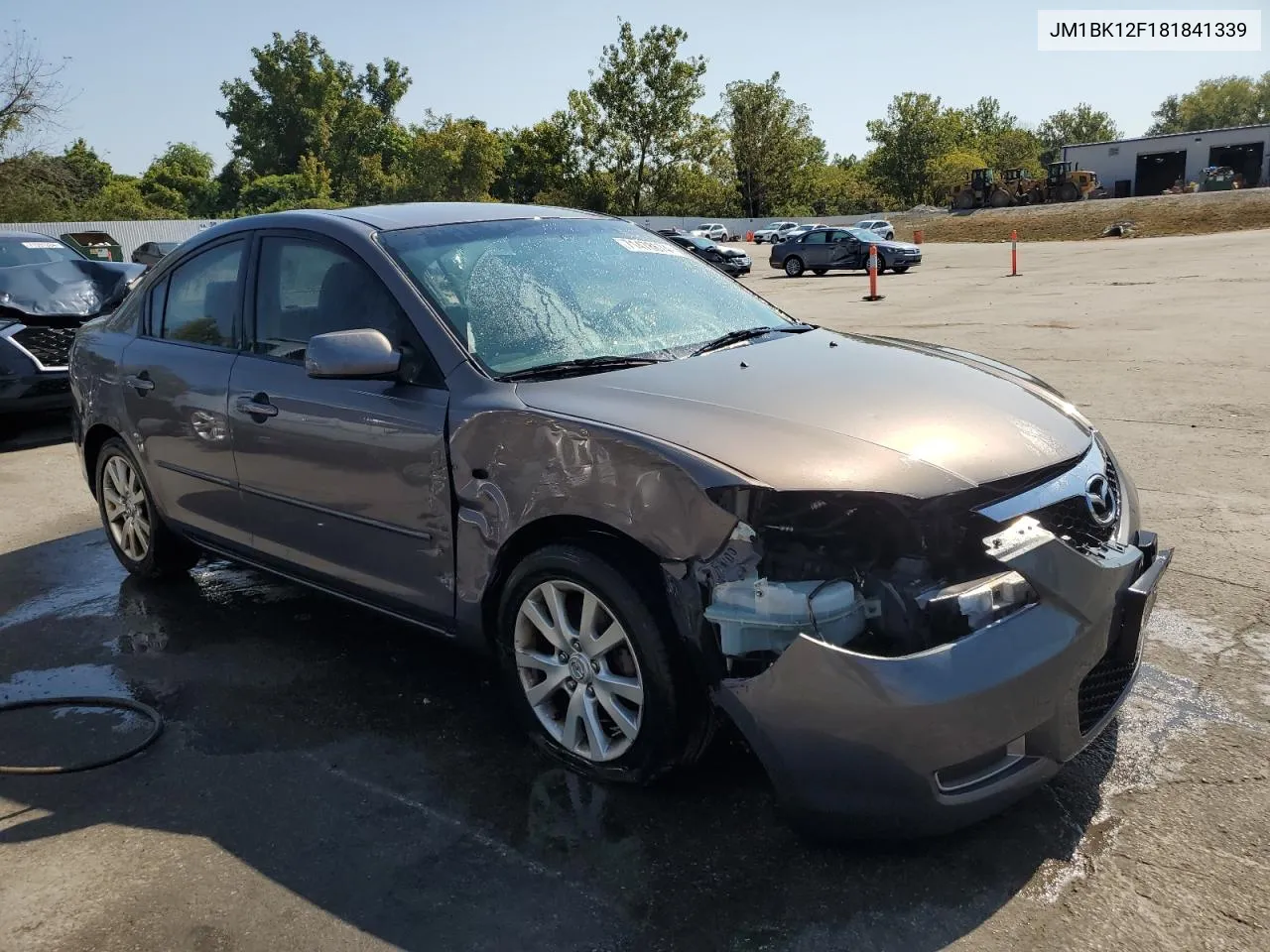 2008 Mazda 3 I VIN: JM1BK12F181841339 Lot: 71478674