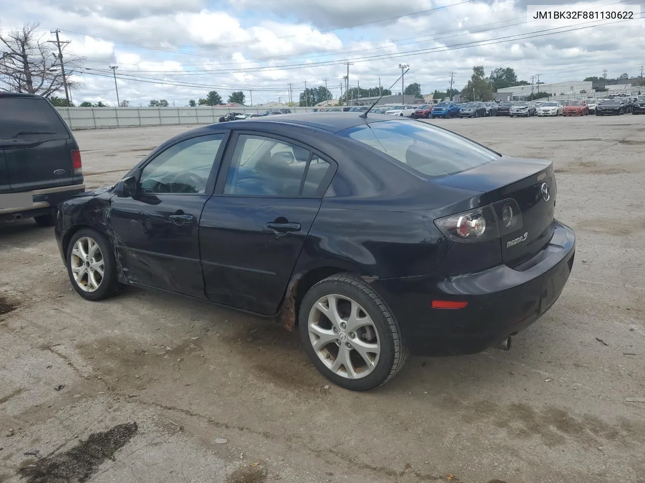 2008 Mazda 3 I VIN: JM1BK32F881130622 Lot: 71722424