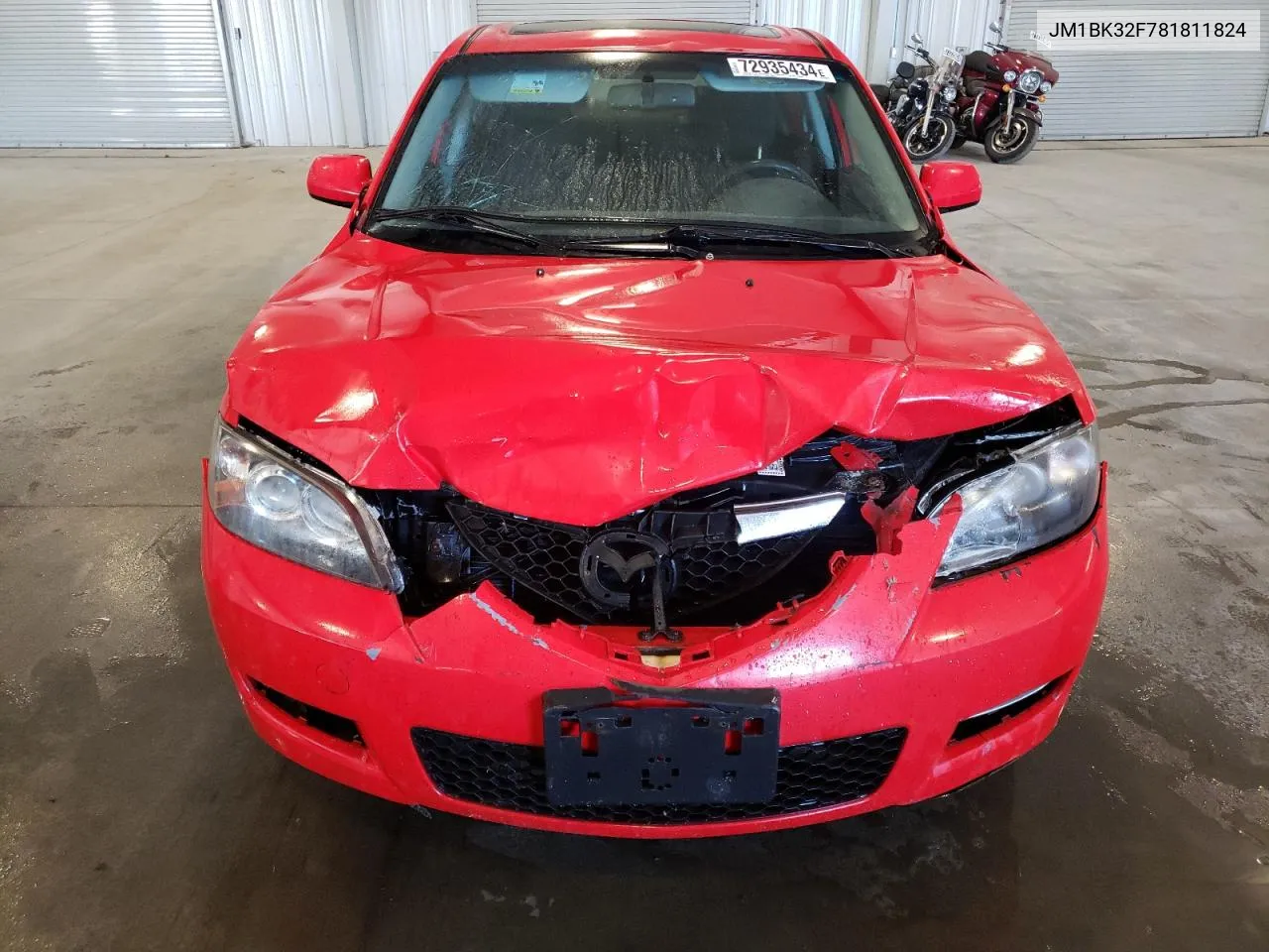 JM1BK32F781811824 2008 Mazda 3 I