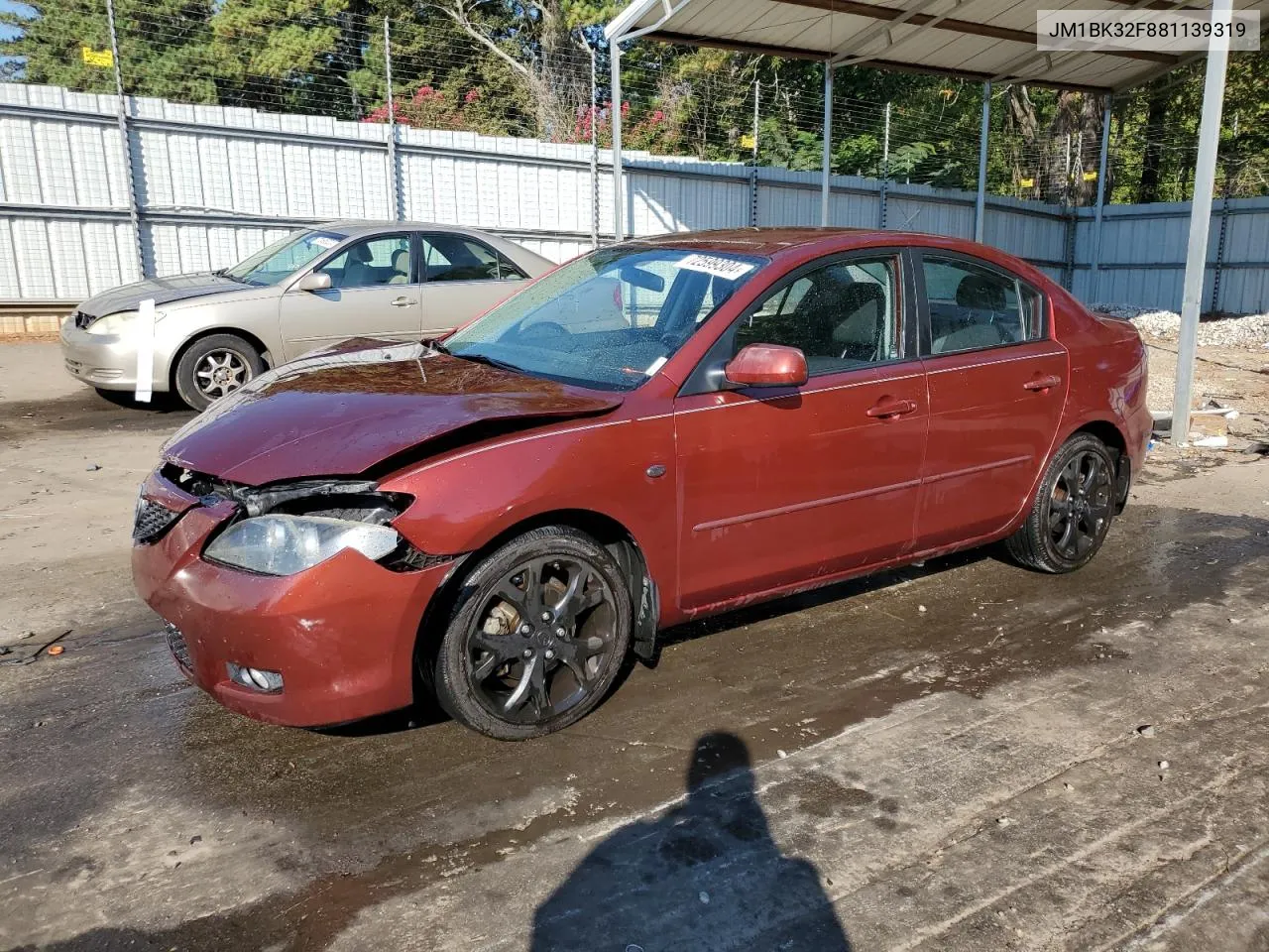 JM1BK32F881139319 2008 Mazda 3 I