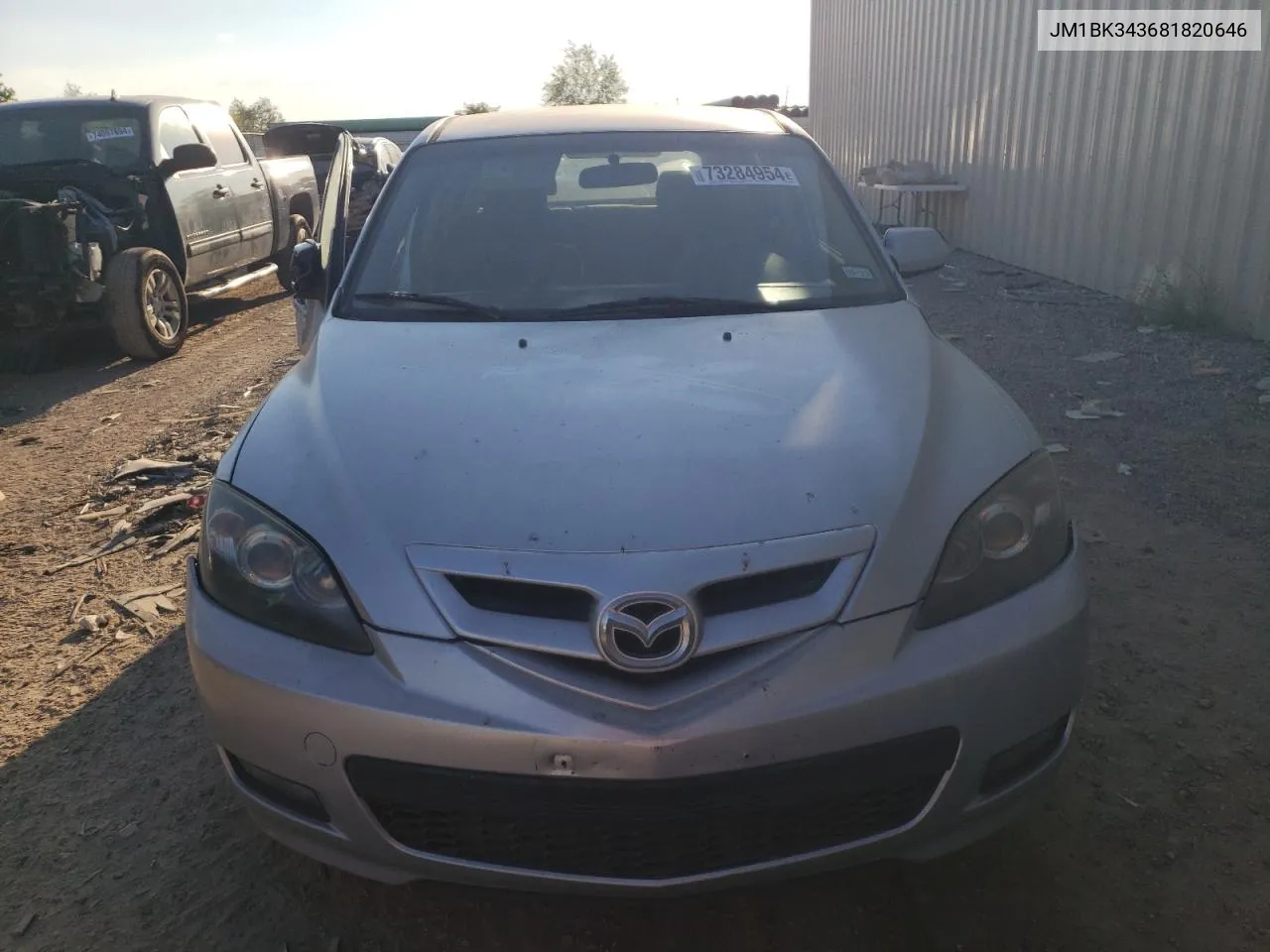 JM1BK343681820646 2008 Mazda 3 Hatchback