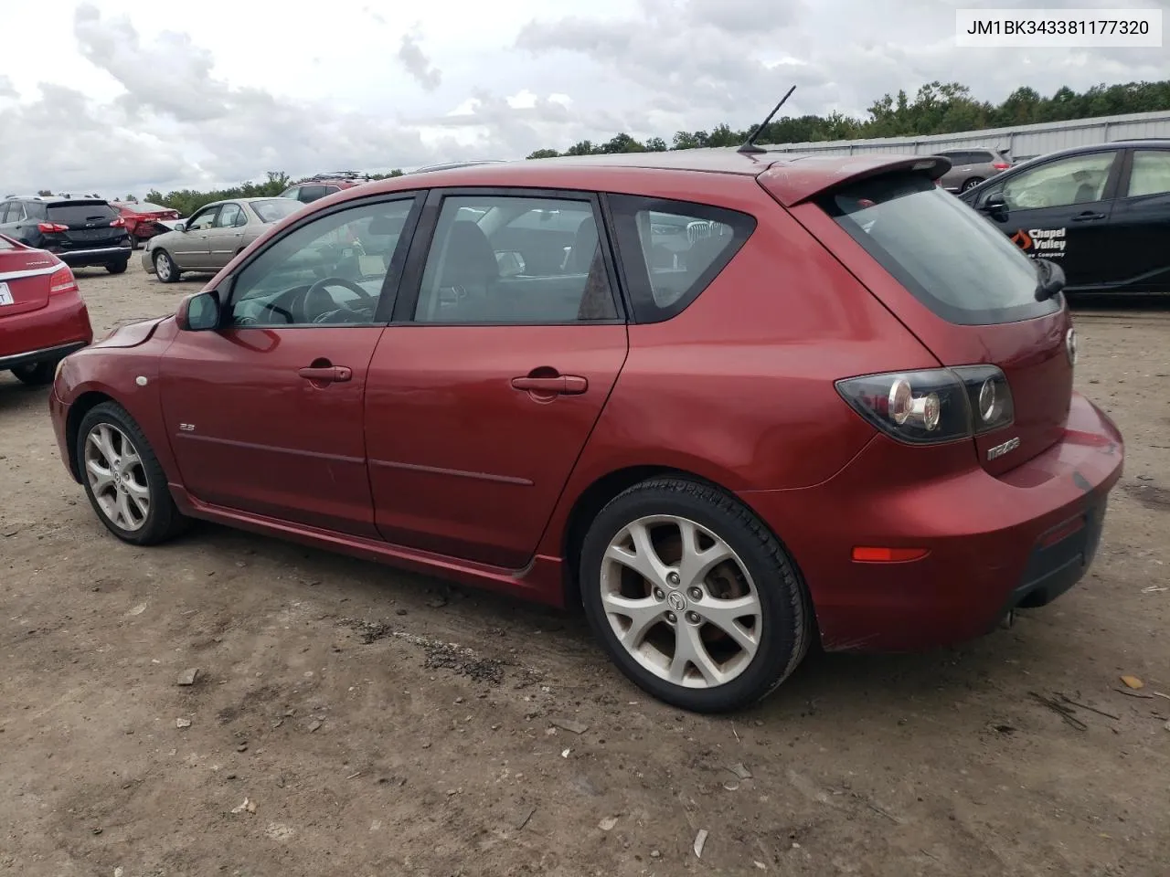 JM1BK343381177320 2008 Mazda 3 Hatchback