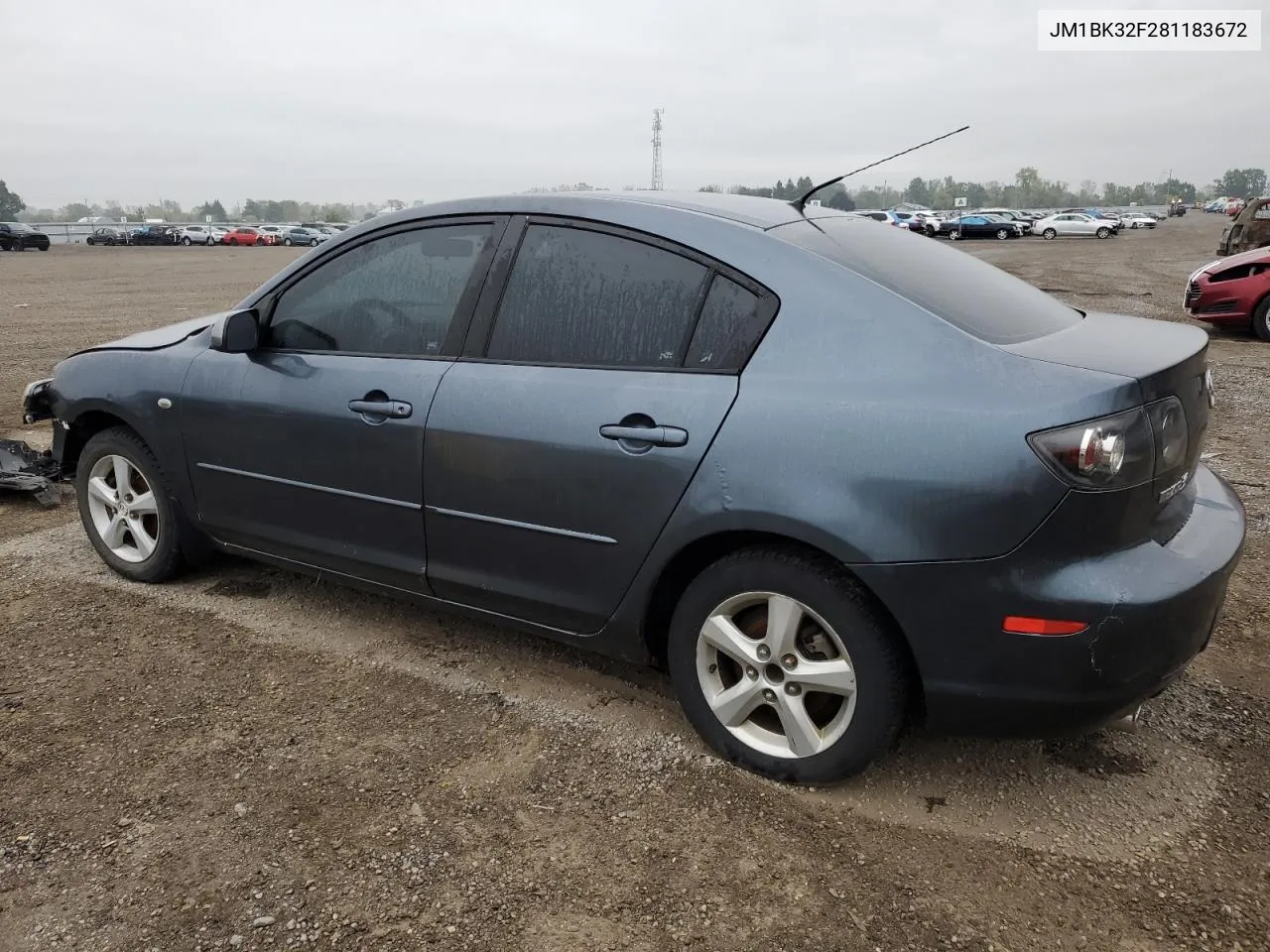 JM1BK32F281183672 2008 Mazda 3 I