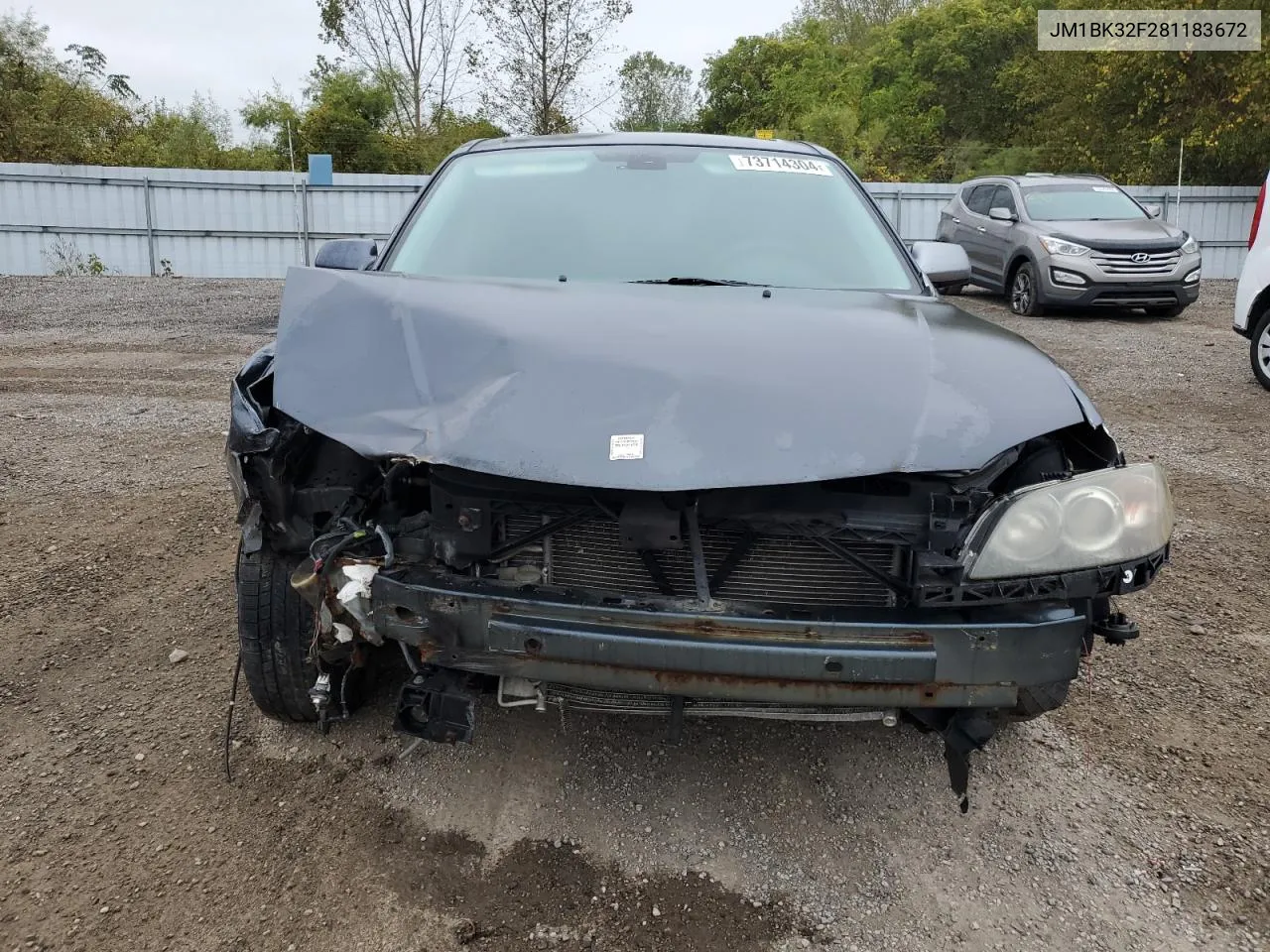 JM1BK32F281183672 2008 Mazda 3 I