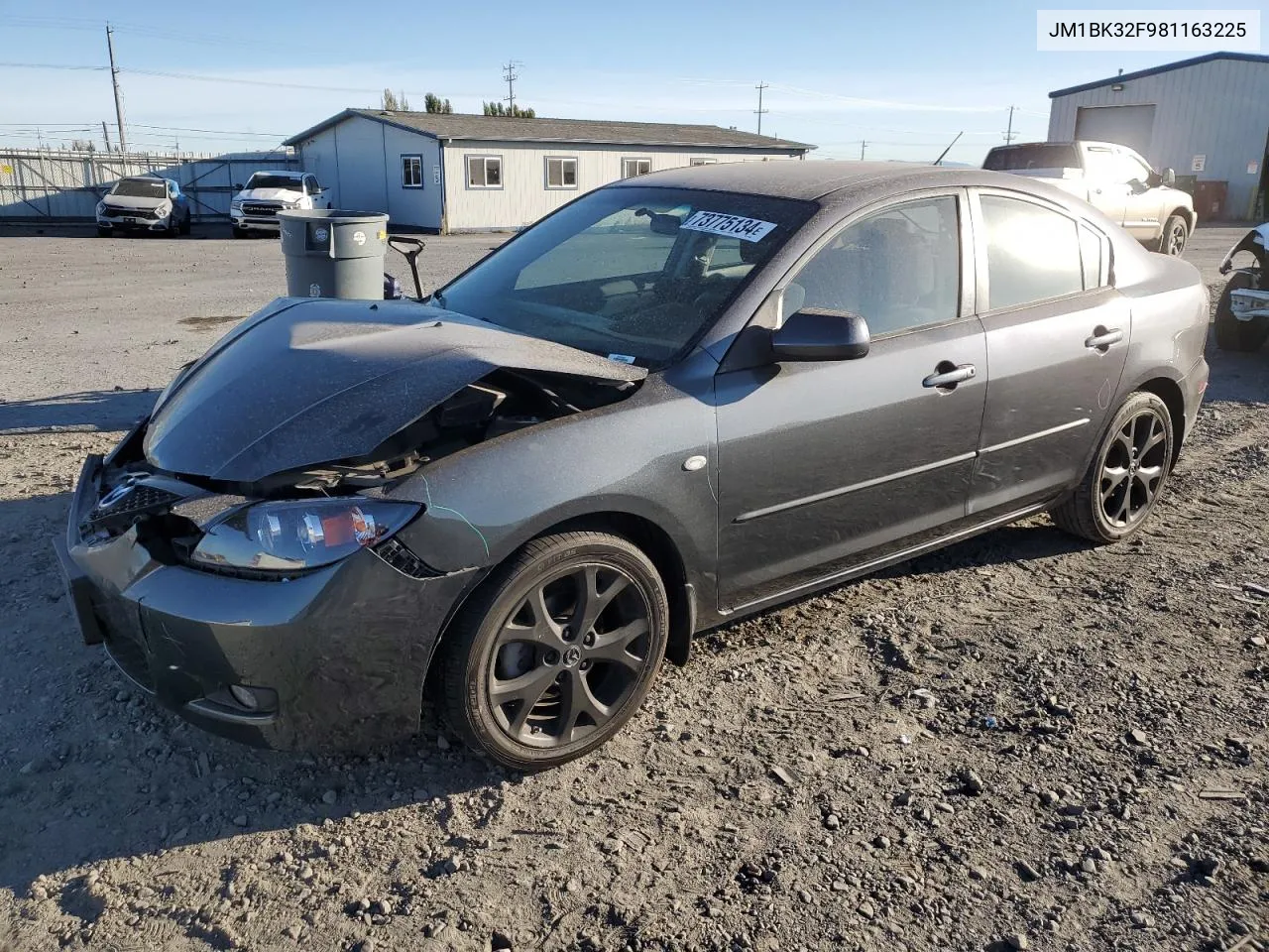 JM1BK32F981163225 2008 Mazda 3 I