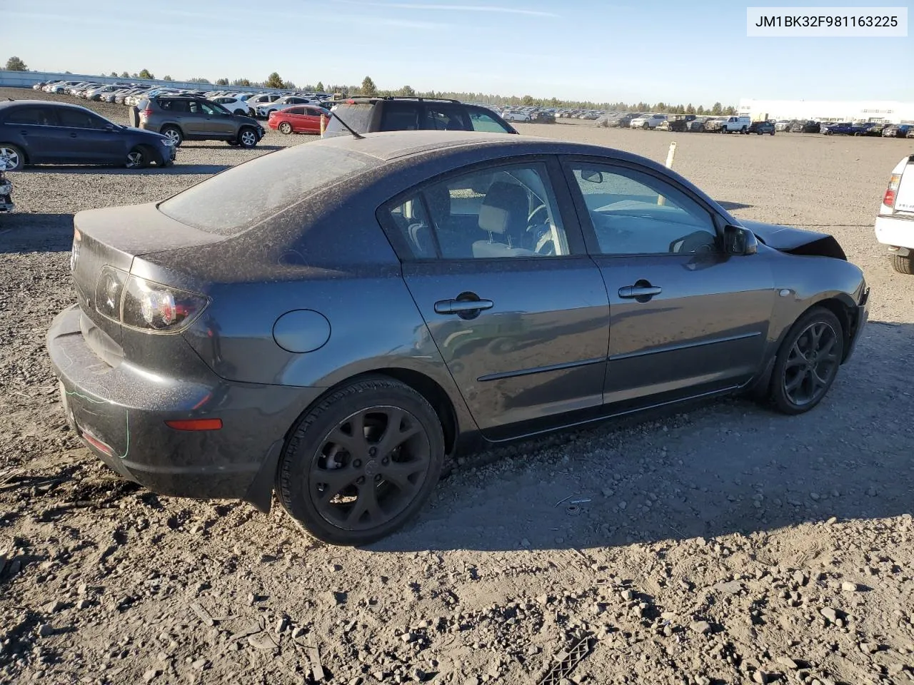 2008 Mazda 3 I VIN: JM1BK32F981163225 Lot: 73775134