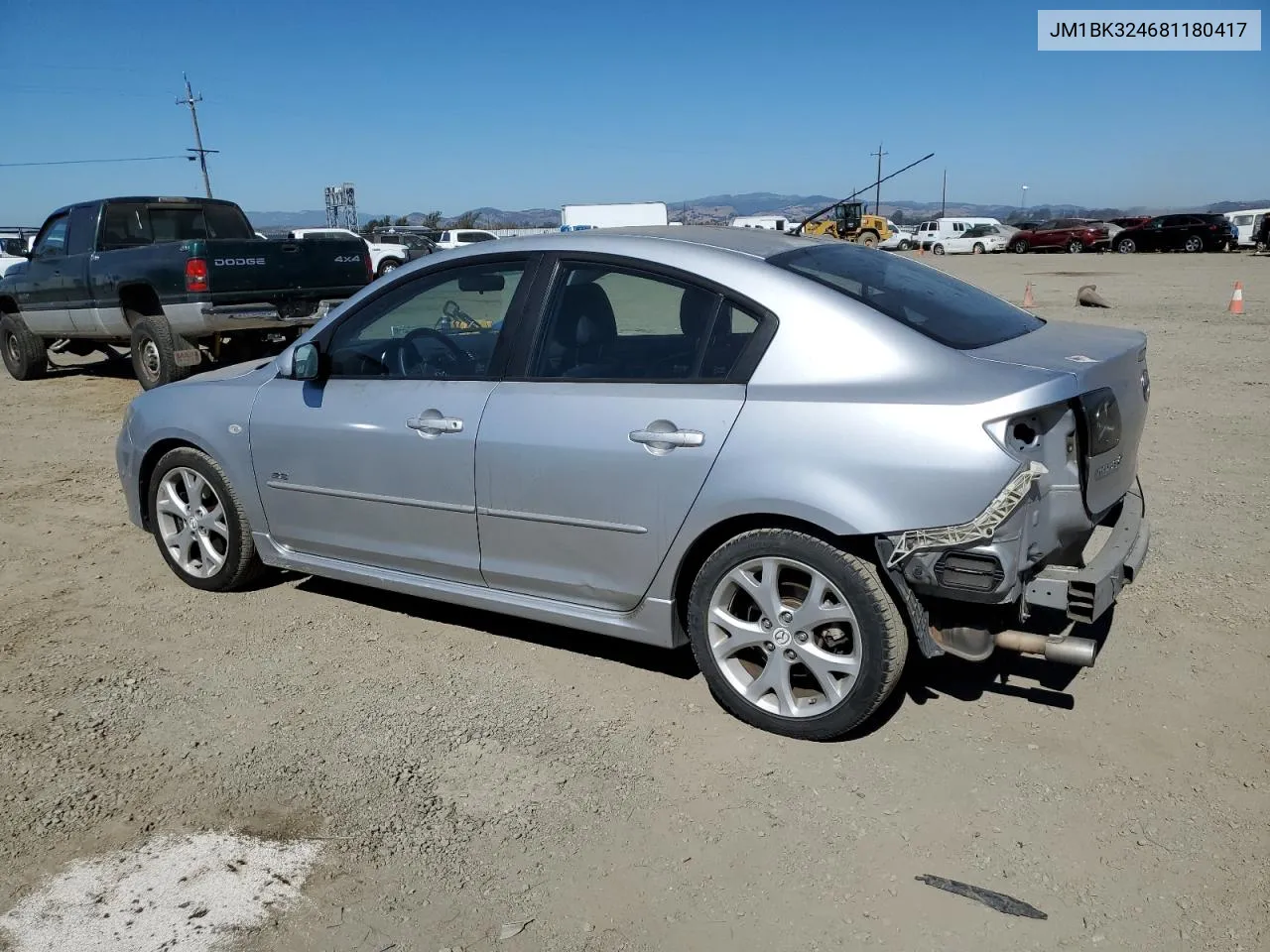 2008 Mazda 3 S VIN: JM1BK324681180417 Lot: 74131204