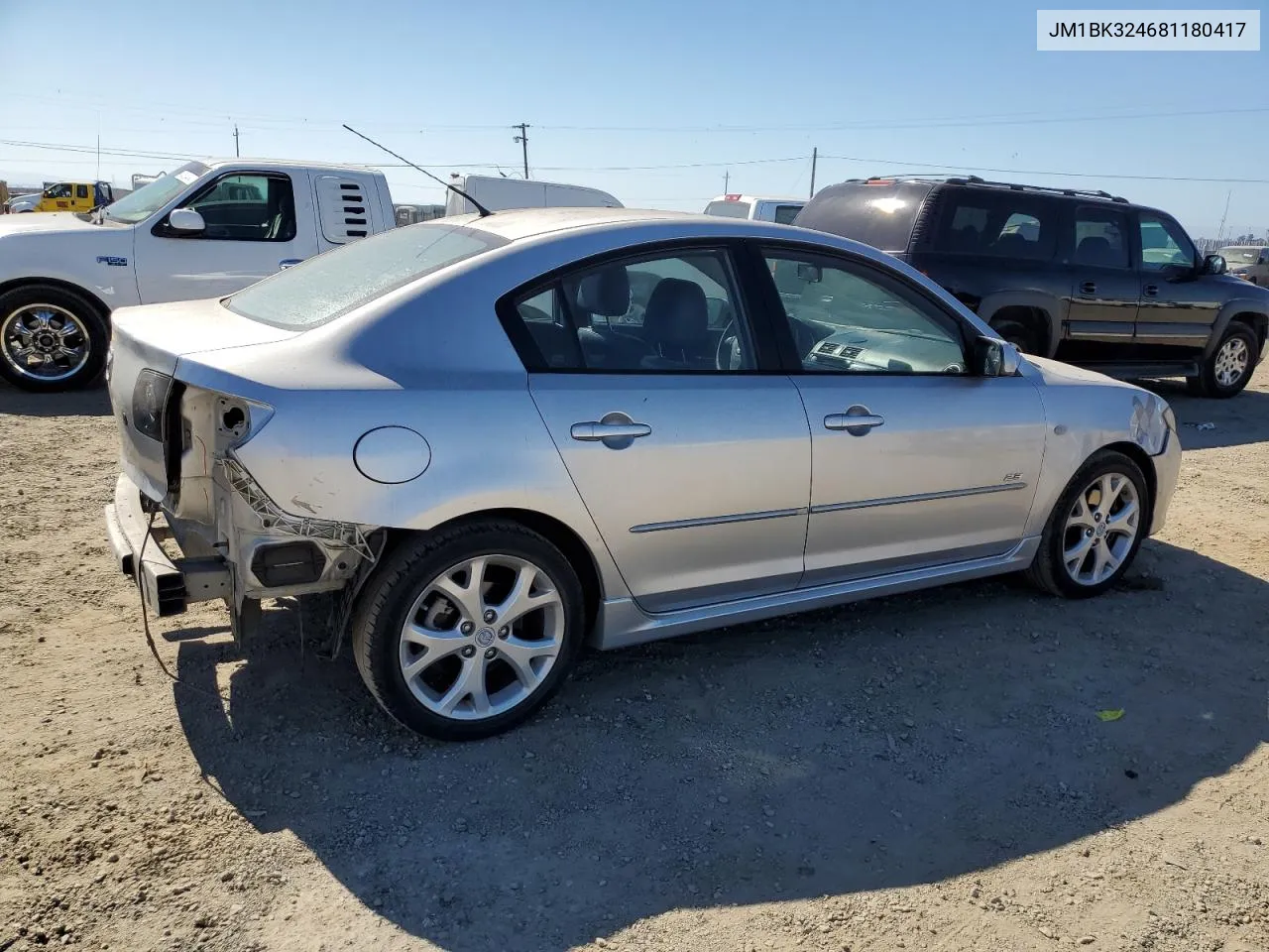 JM1BK324681180417 2008 Mazda 3 S