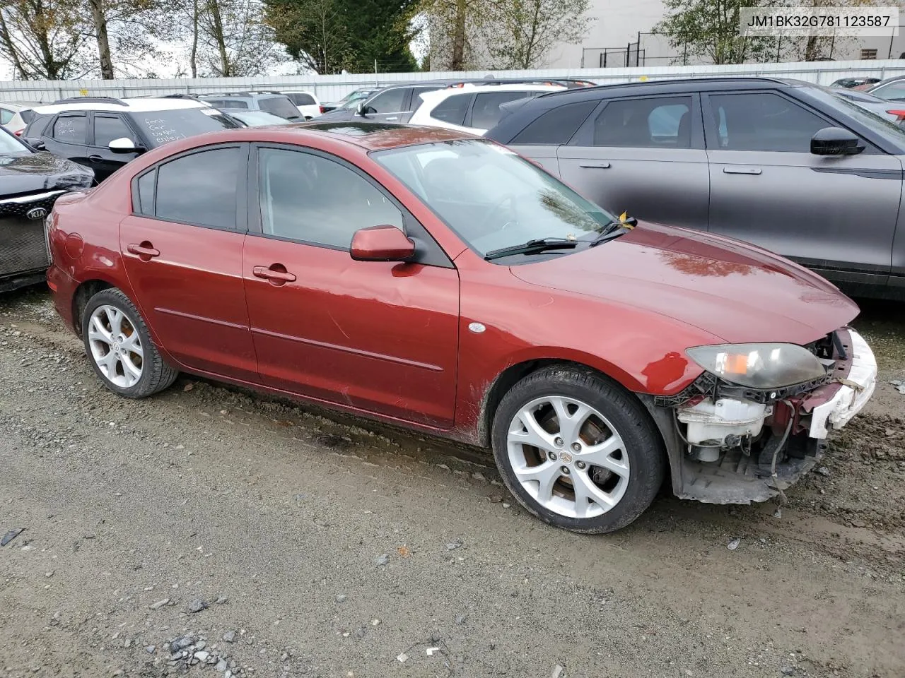 JM1BK32G781123587 2008 Mazda 3 I