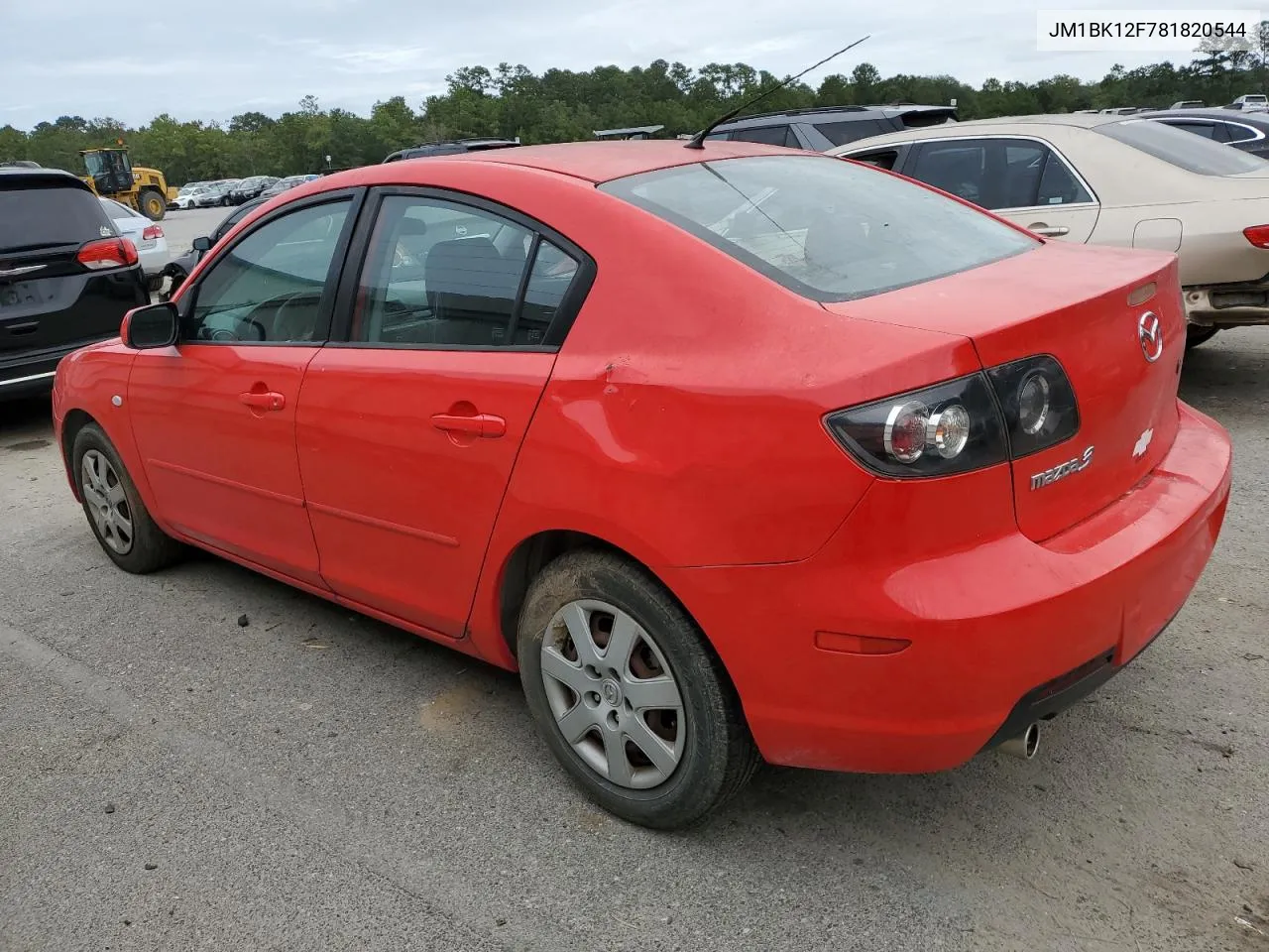 2008 Mazda 3 I VIN: JM1BK12F781820544 Lot: 74559954