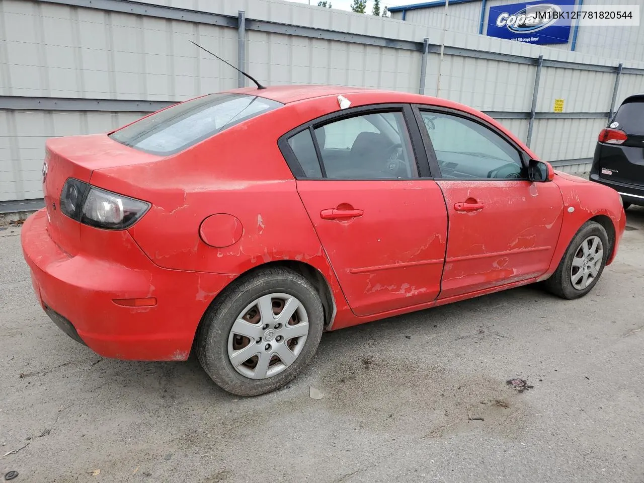 JM1BK12F781820544 2008 Mazda 3 I