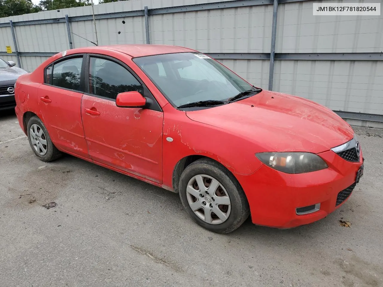 JM1BK12F781820544 2008 Mazda 3 I